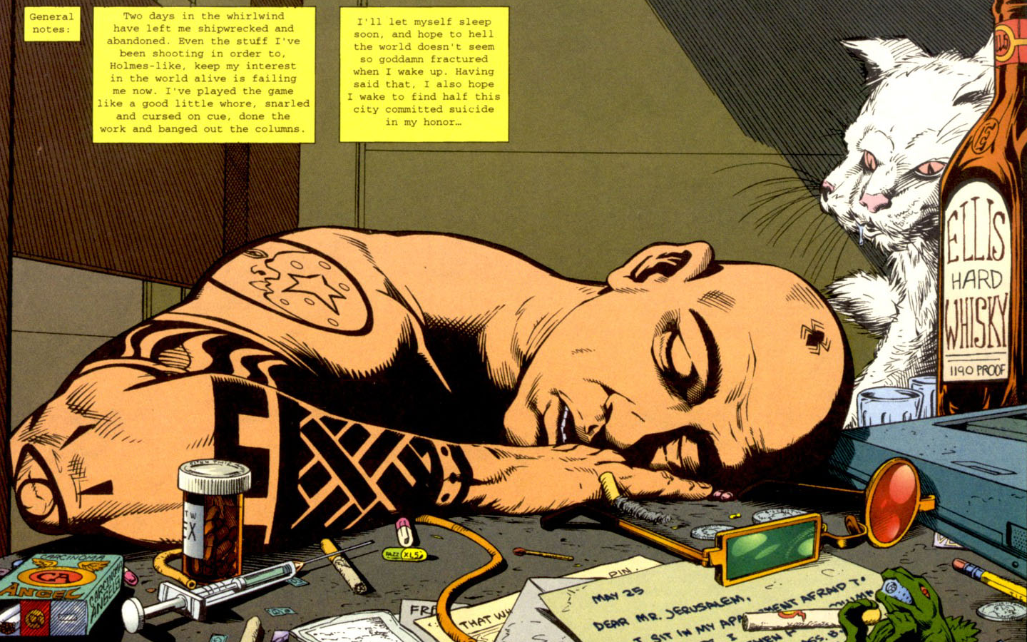 Comics Transmetropolitan 1440x900