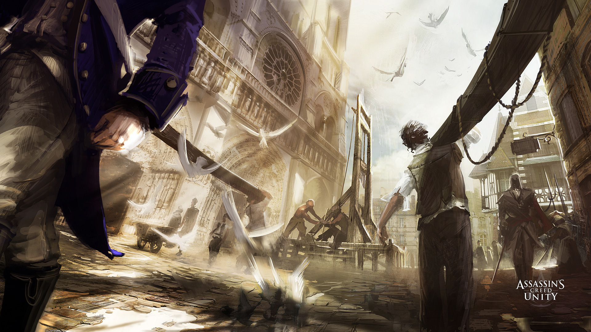Video Game Assassin 039 S Creed Unity 1920x1080