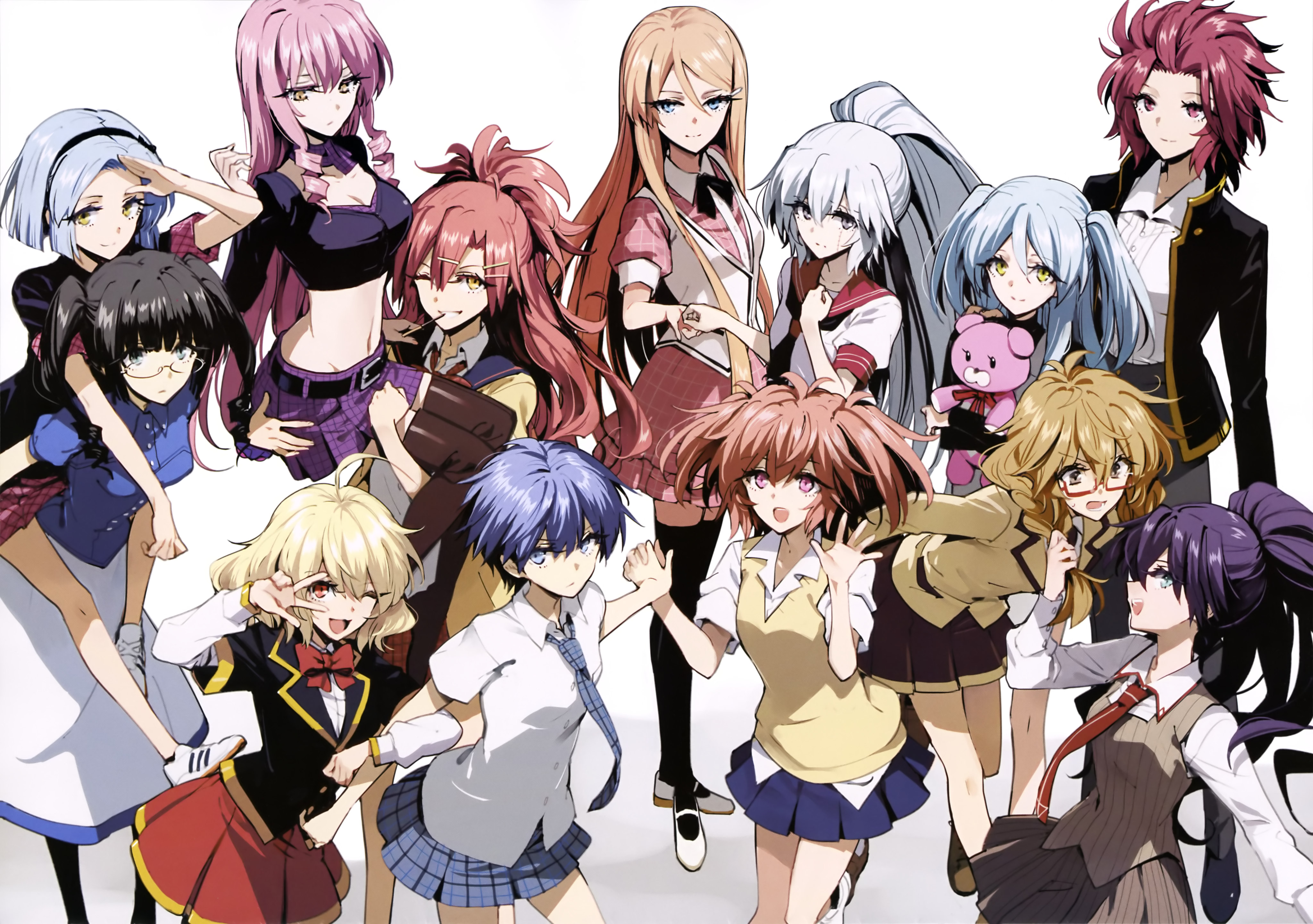 Akuma No Riddle Chitaru Namatame Haru Ichinose Haruki Sagae Hitsugi Kirigaya Isuke Inukai Kouko Kami 4097x2884