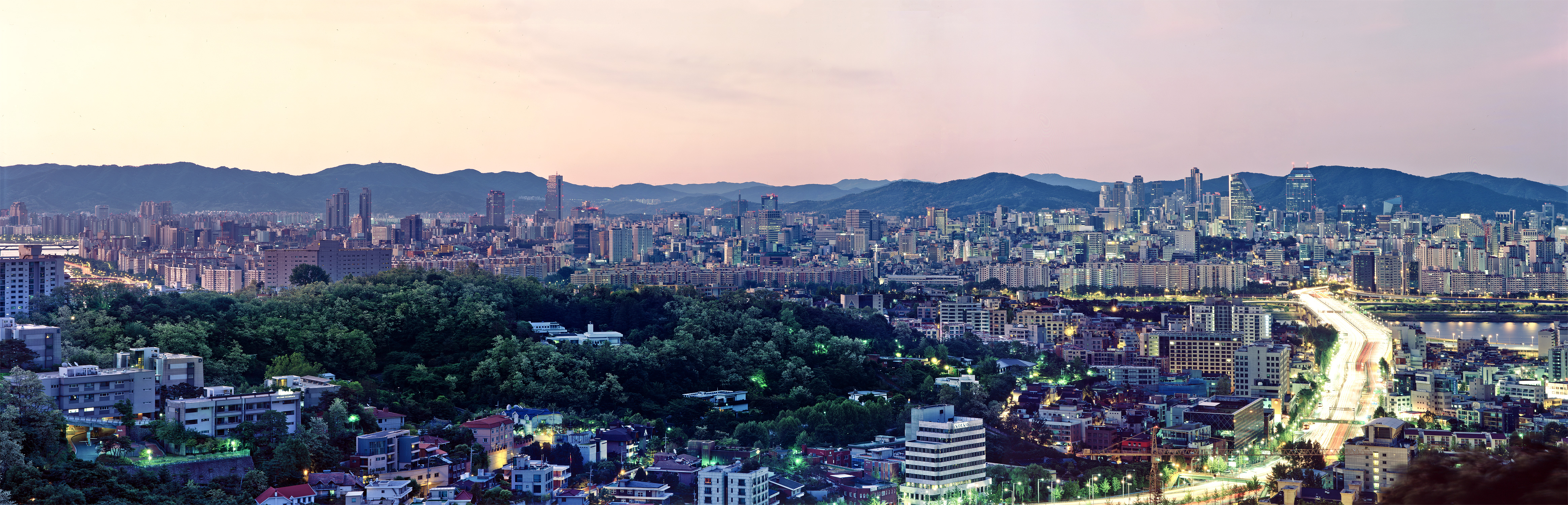 City Seoul 4658x1500
