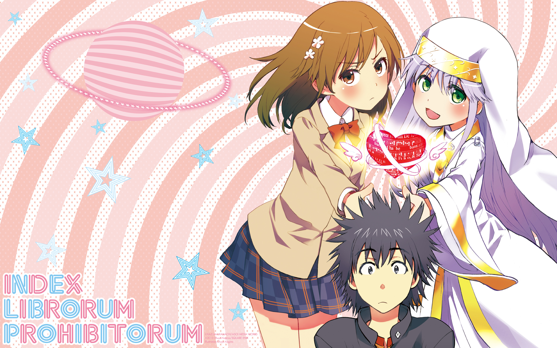 Brown Eyes Brown Hair Girl Index Librorum Prohibitorum Kamijou Touma Mikoto Misaka School Uniform Sh 1920x1200