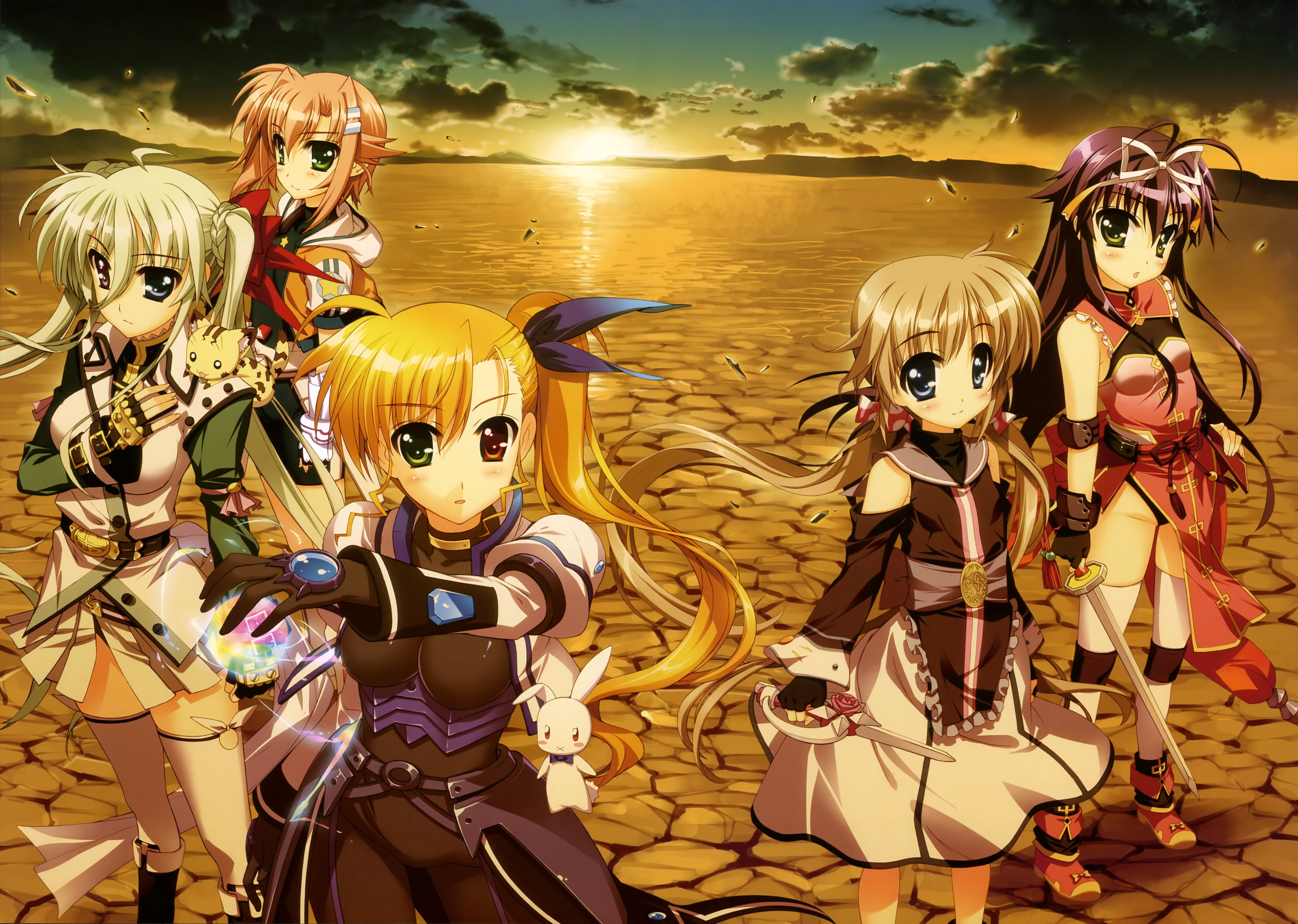 Anime Magical Girl Lyrical Nanoha 5758x4101