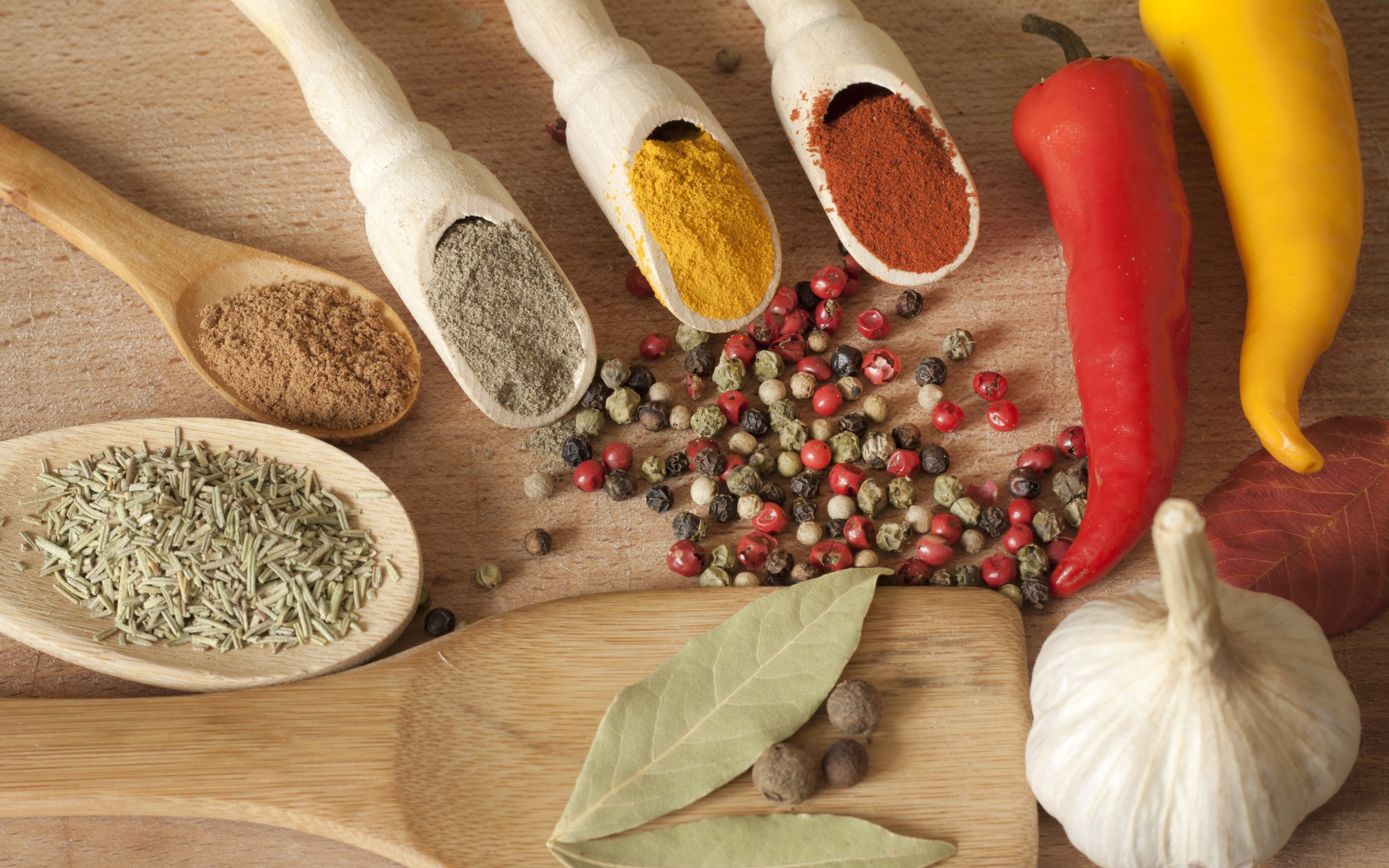 Food Herbs And Spices 2560x1600