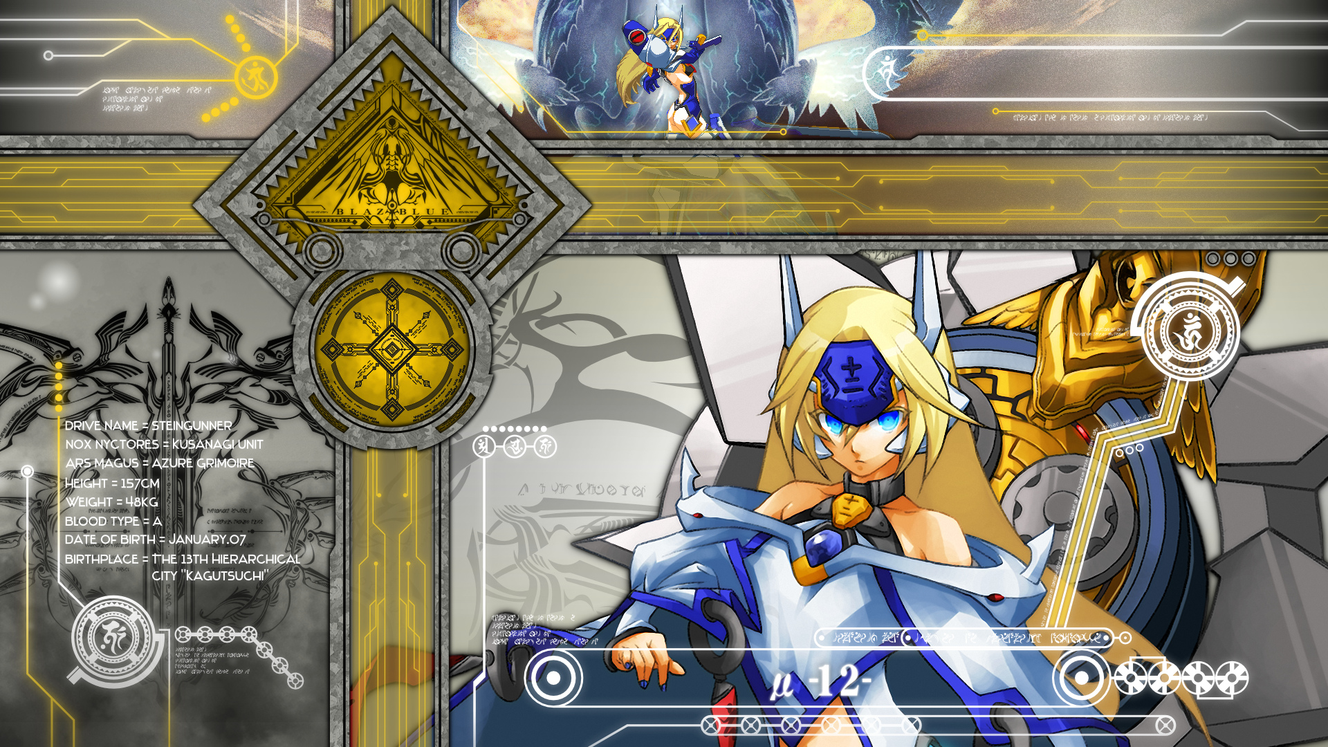 Video Game BlazBlue Continuum Shift 1920x1080