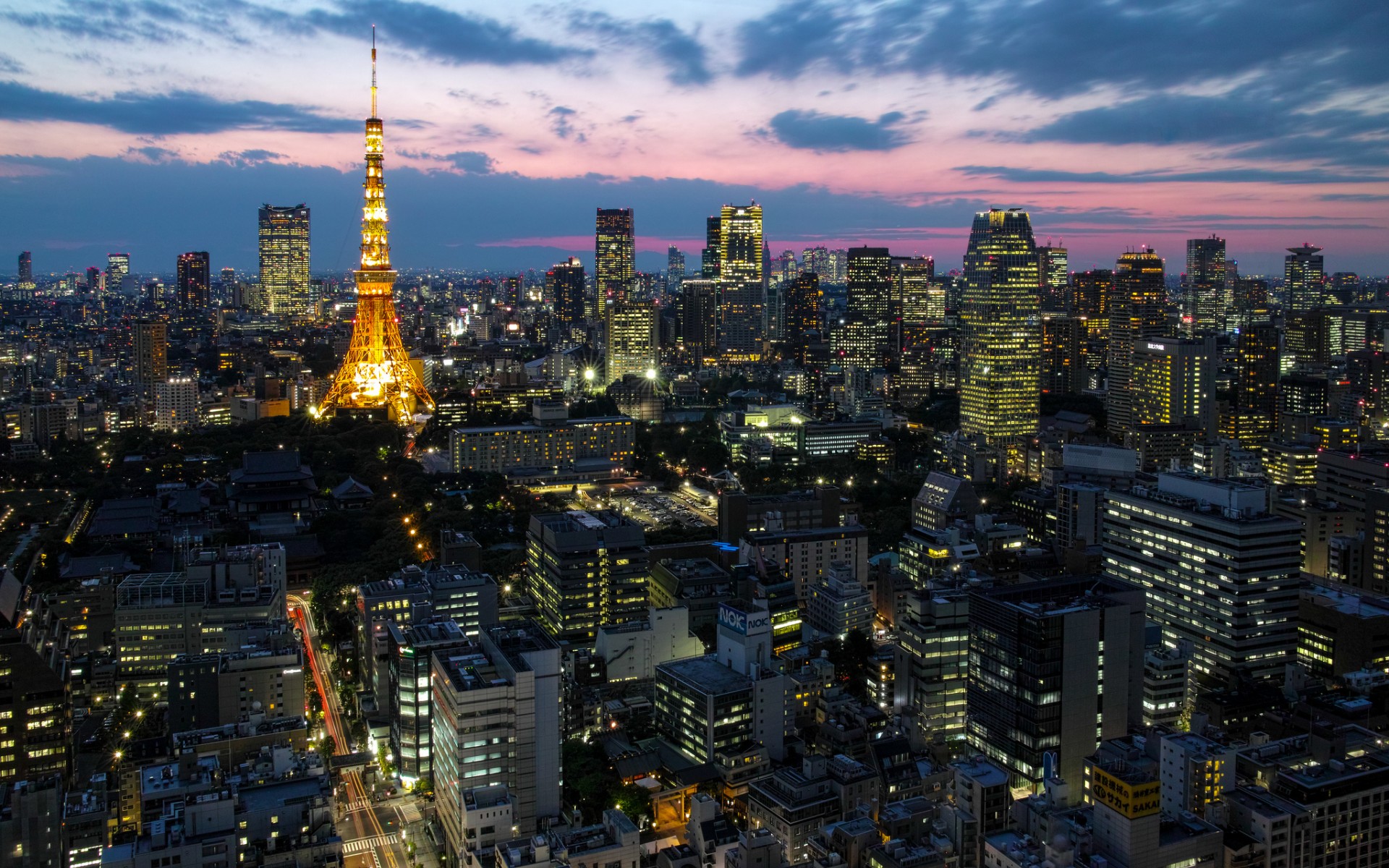 Japan Tokyo Tower 1920x1200