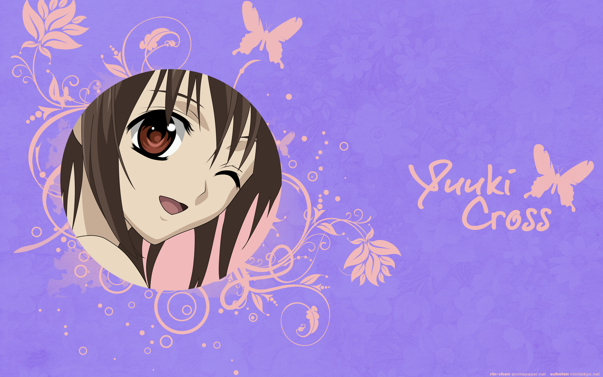 Butterfly Smile Yuki Cross Yuki Kuran 1920x1200