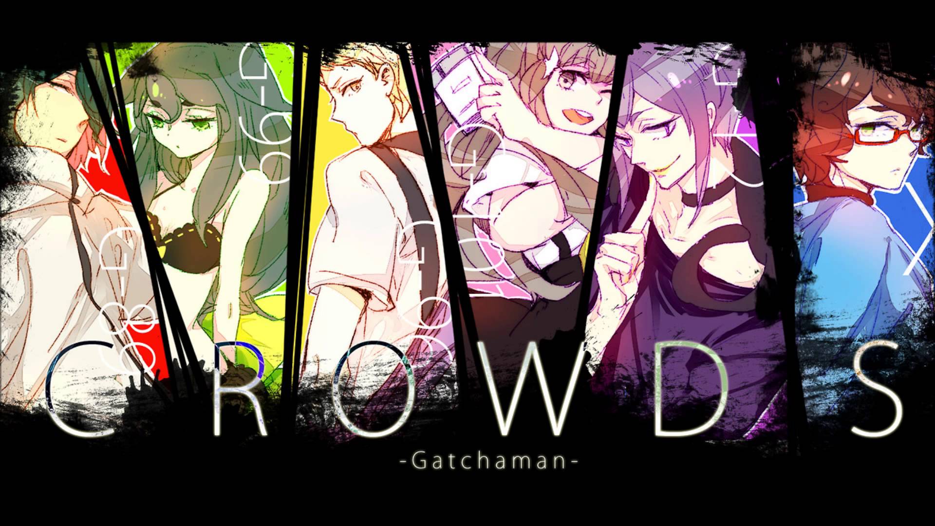 Anime Gatchaman Crowds 1920x1080
