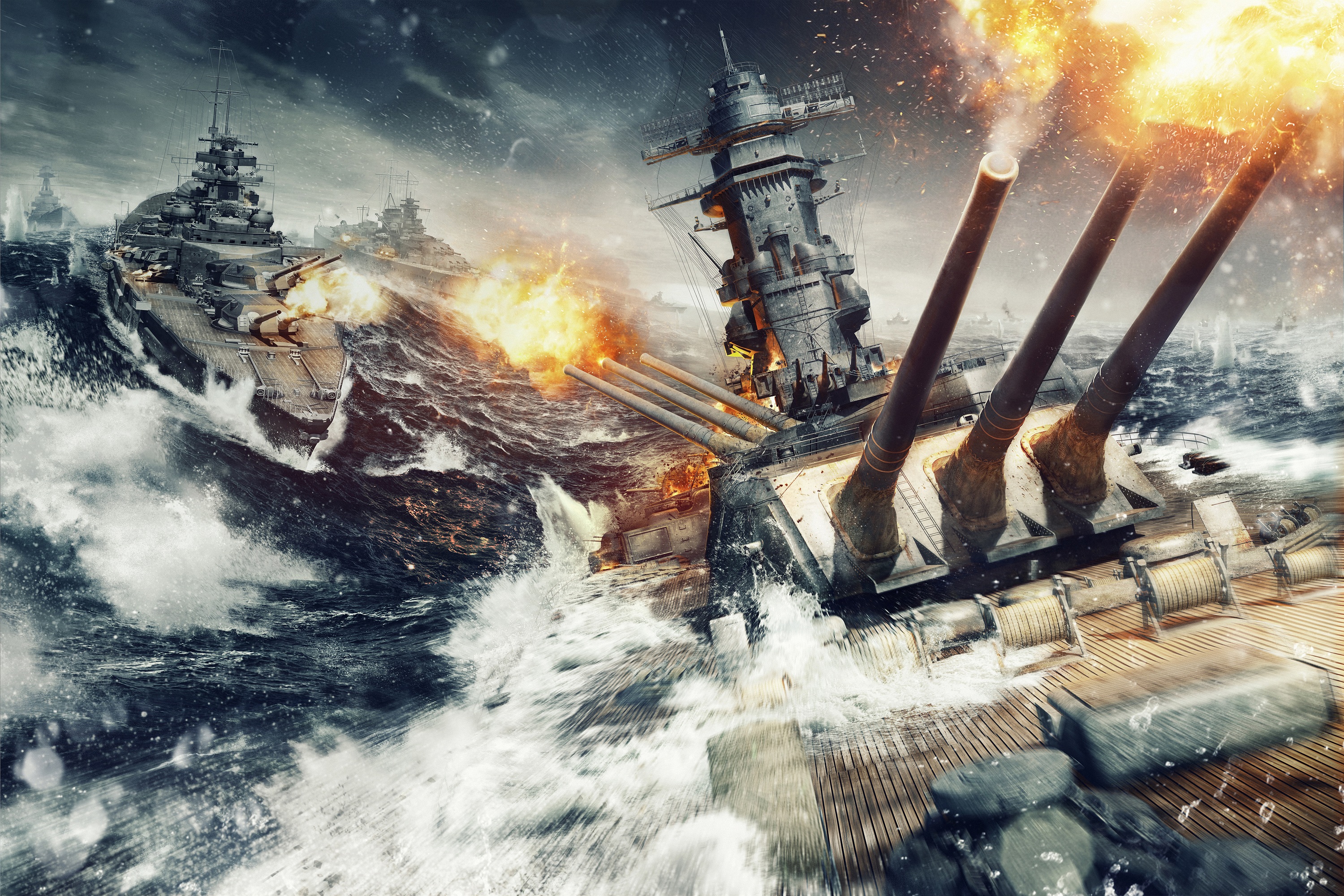 Video Game World Of Warships 3000x2000