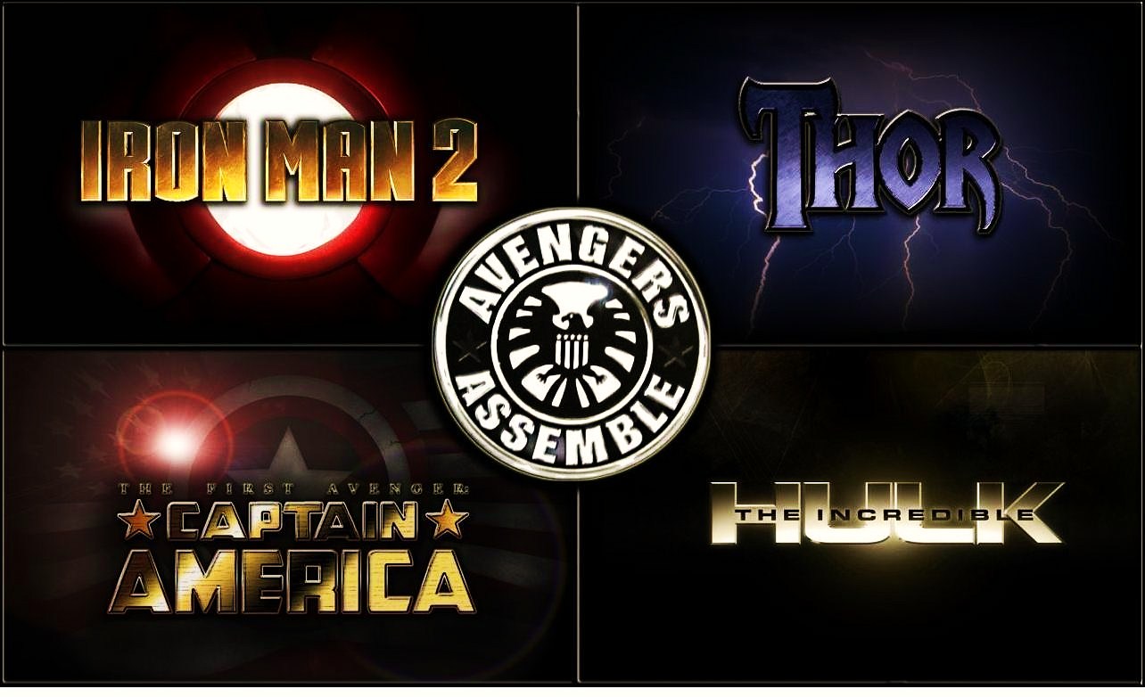 Avengers Black Widow Captain America Hawkeye Hulk Iron Man Nick Fury Thor 1284x782