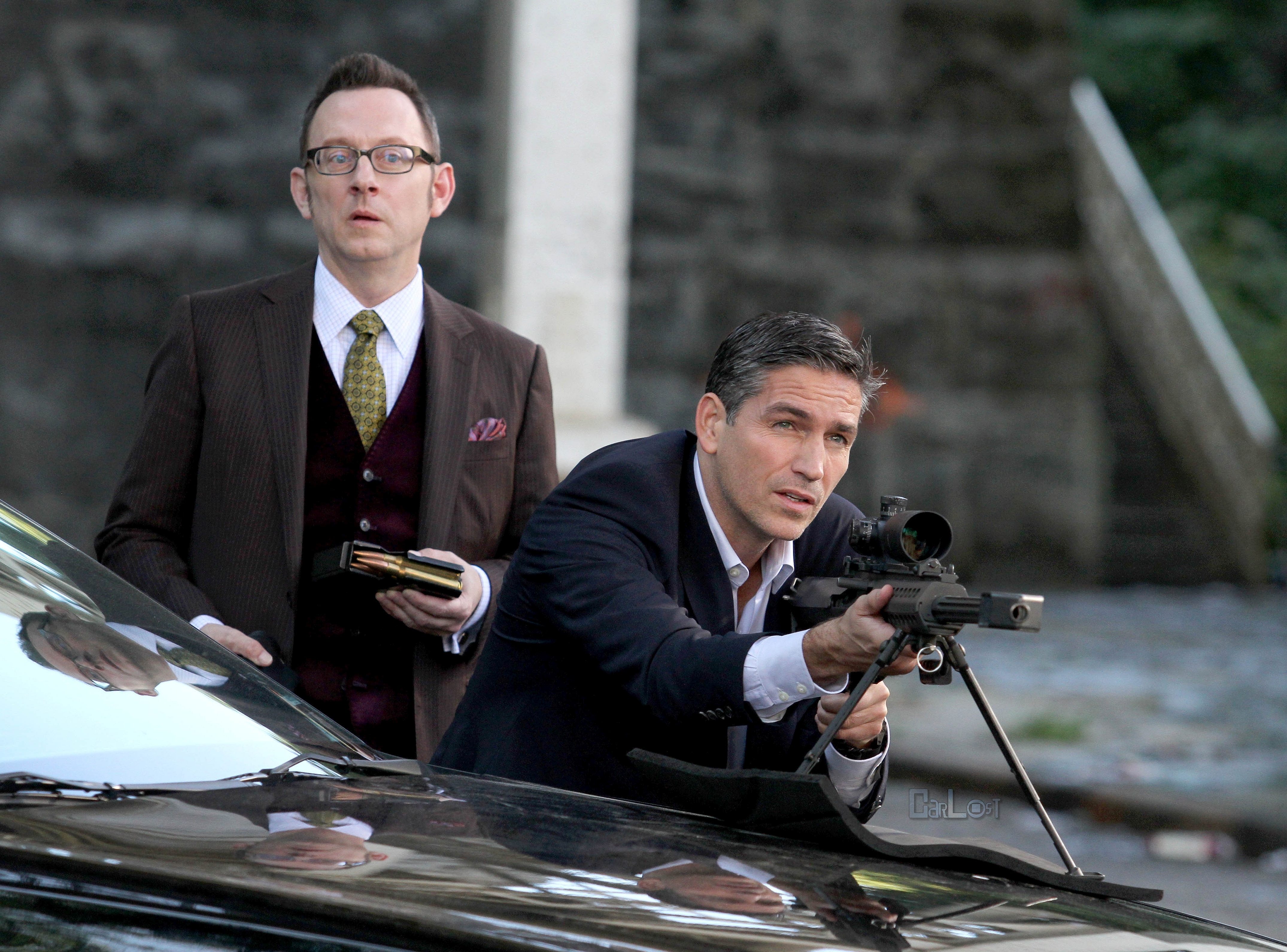 Jim Caviezel Michael Emerson 4300x3181