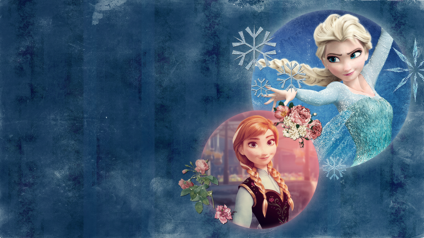 Anna Frozen Elsa Frozen Frozen Movie Snow 1366x768