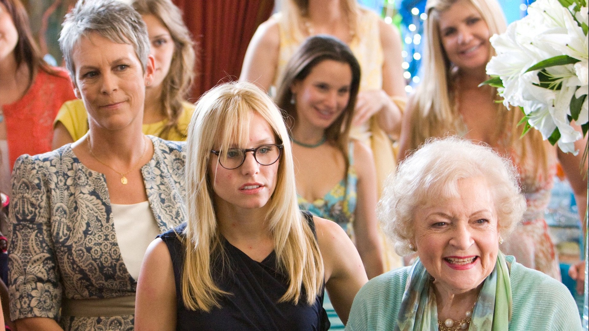 Betty White Jamie Lee Curtis Kristen Bell 1920x1080