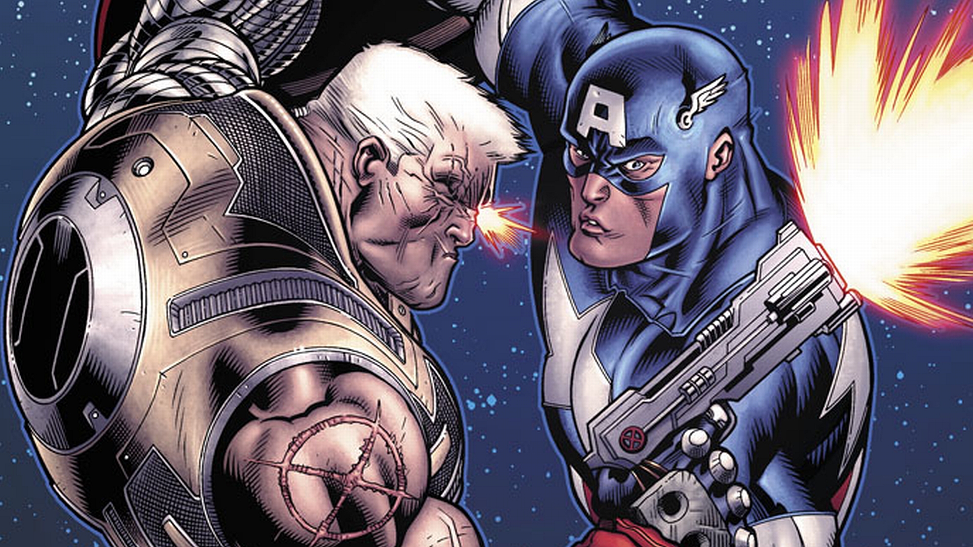 Cable Marvel Comics Captain America 1920x1080