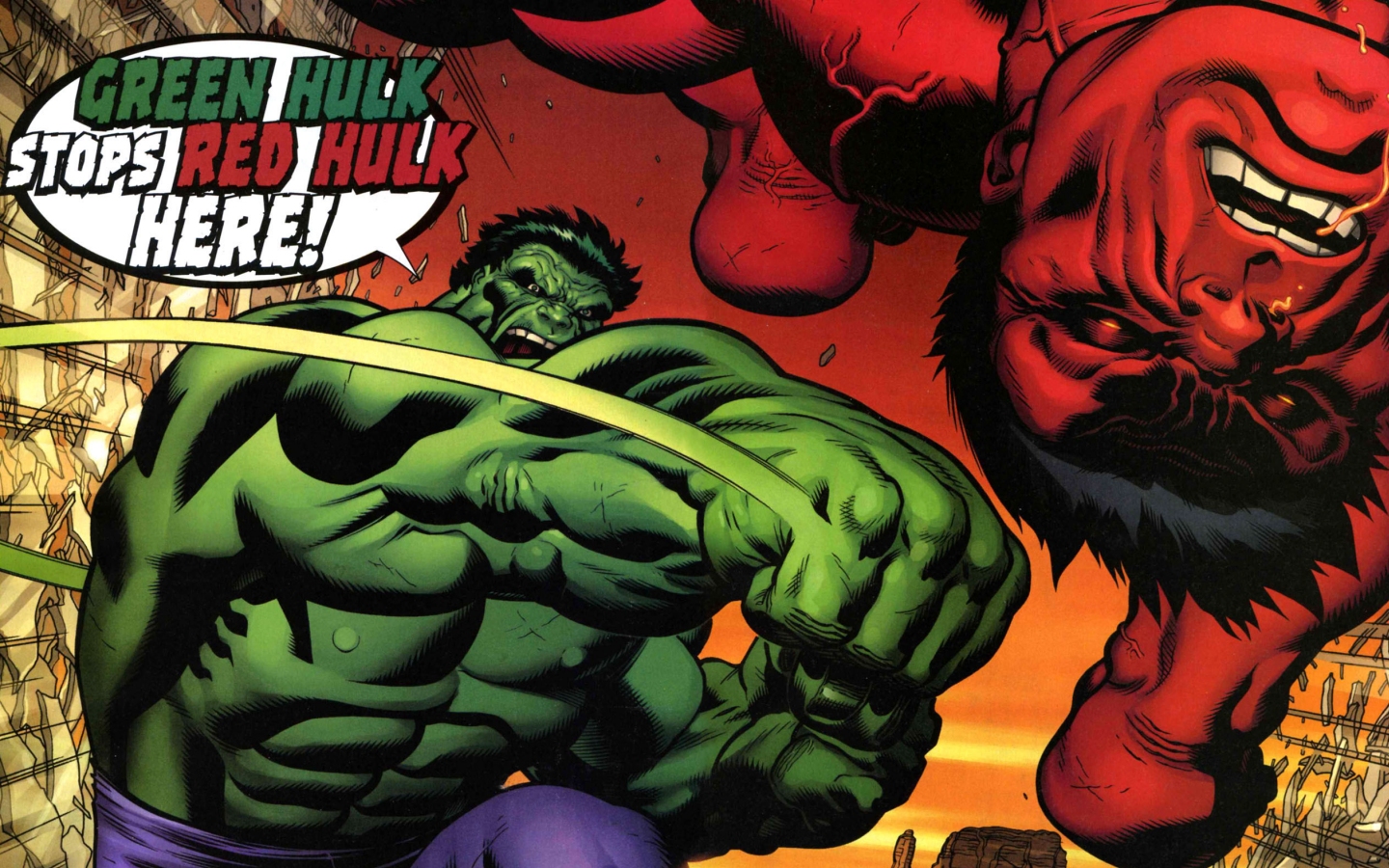 Hulk Red Hulk 1440x900