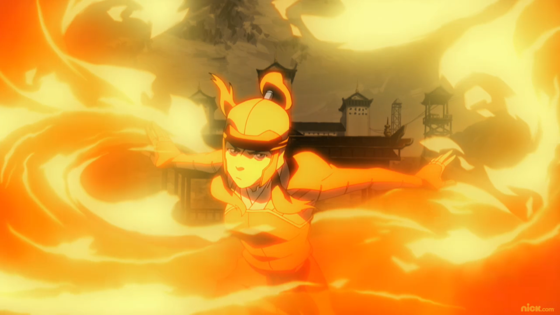 Avatar The Legend Of Korra Blue Eyes Fire Korra The Legend Of Korra Ponytail 1920x1080