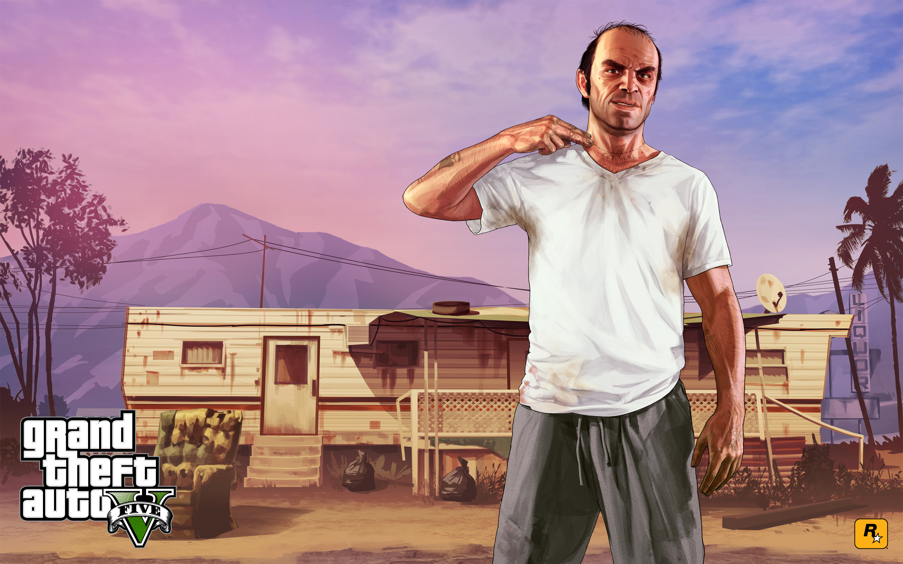 Grand Theft Auto V Trevor Philips 2880x1800