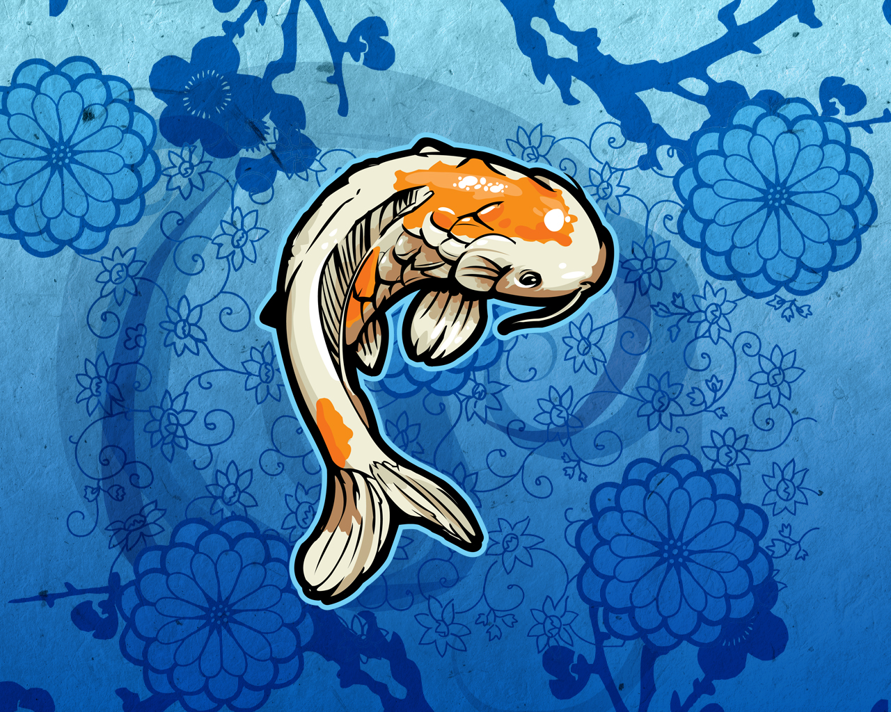 Carp Fish Koi 1280x1024