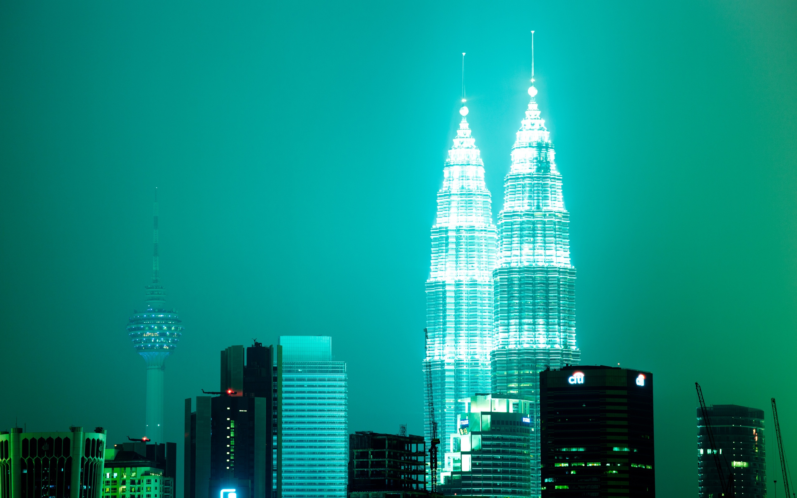 Kuala Lumpur Malaysia Petronas Towers 2560x1600