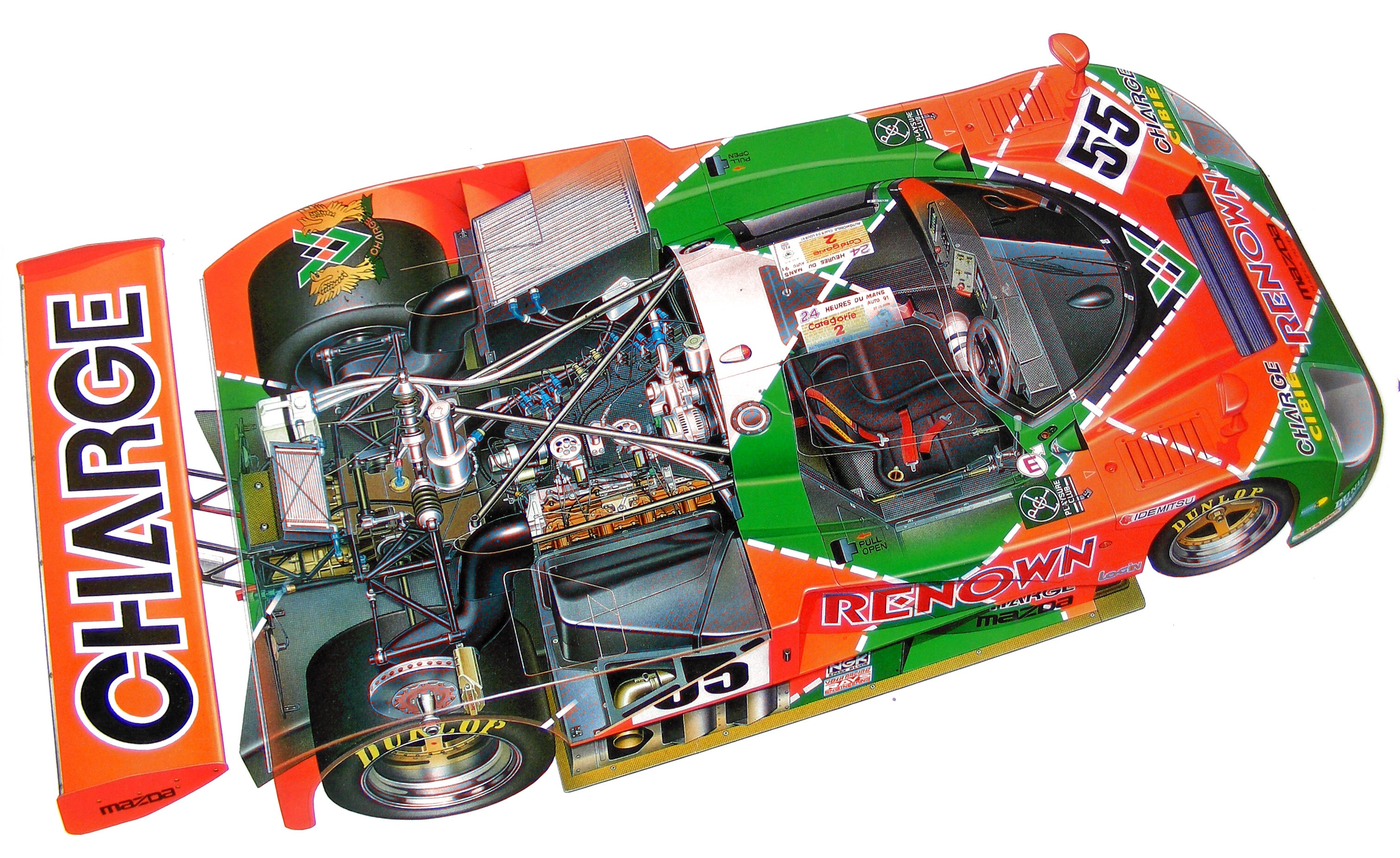 Vehicles Mazda 787B 3022x1853