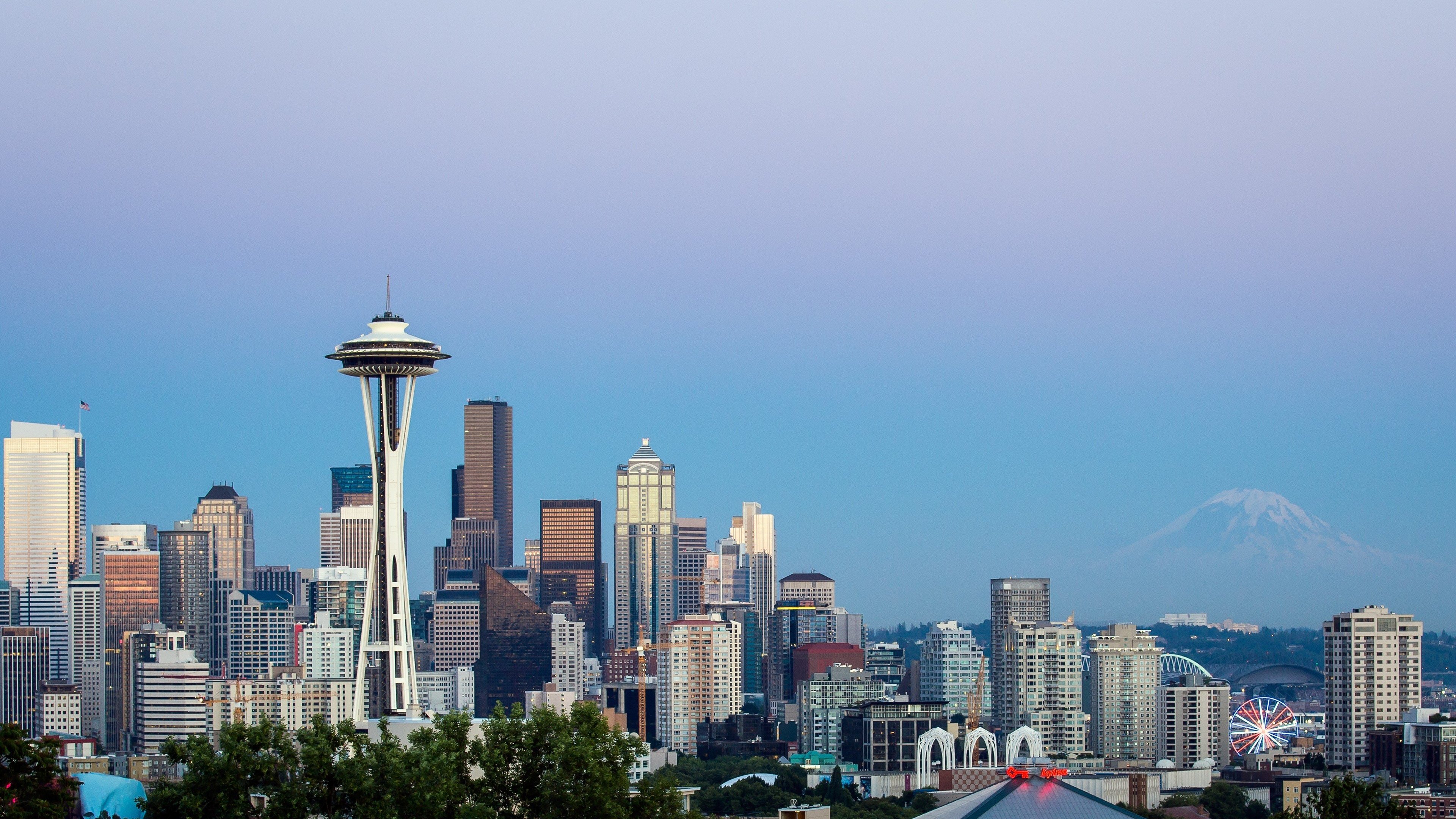 Seattle Space Needle 3840x2160