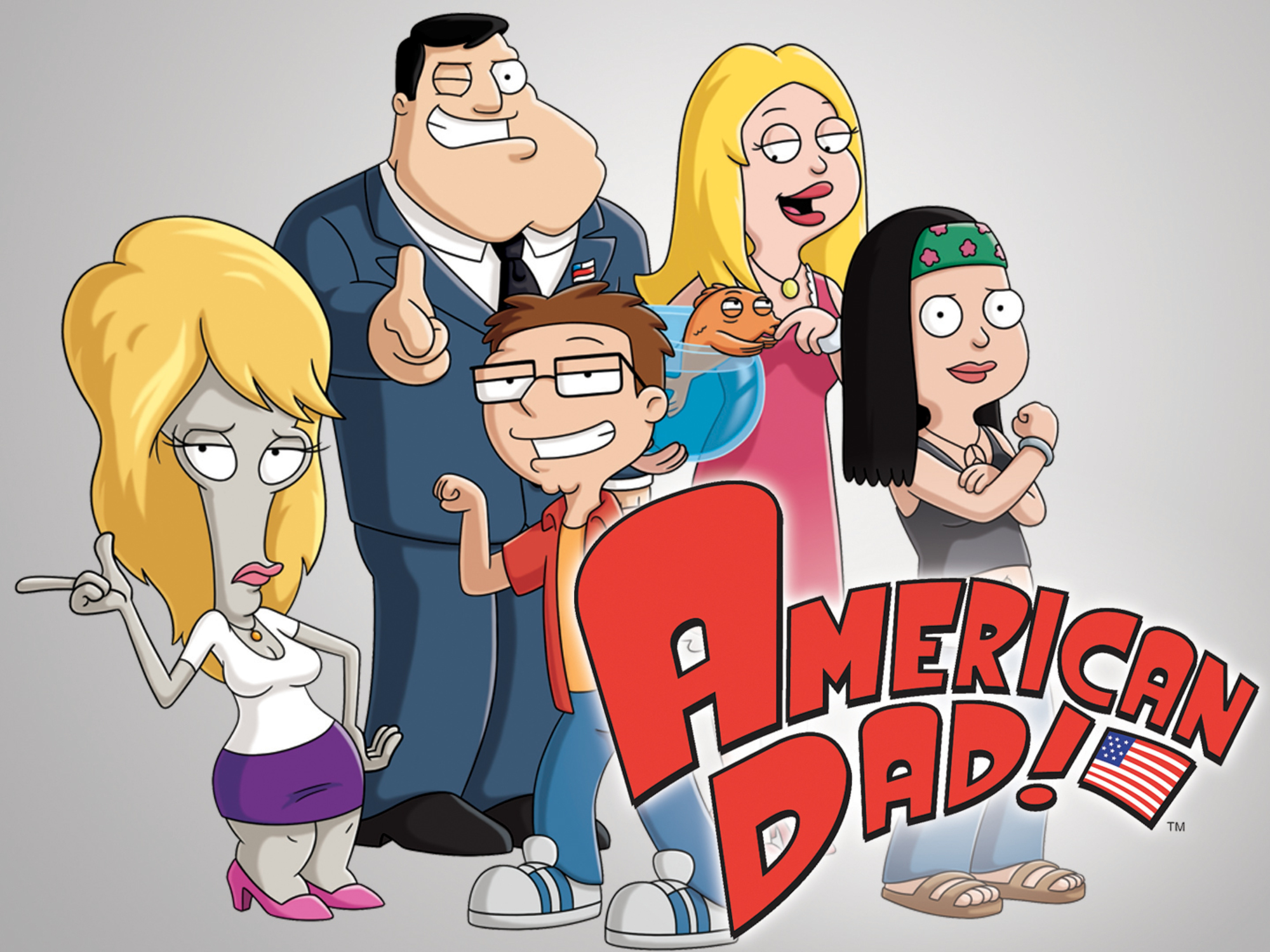 TV Show American Dad 2000x1500