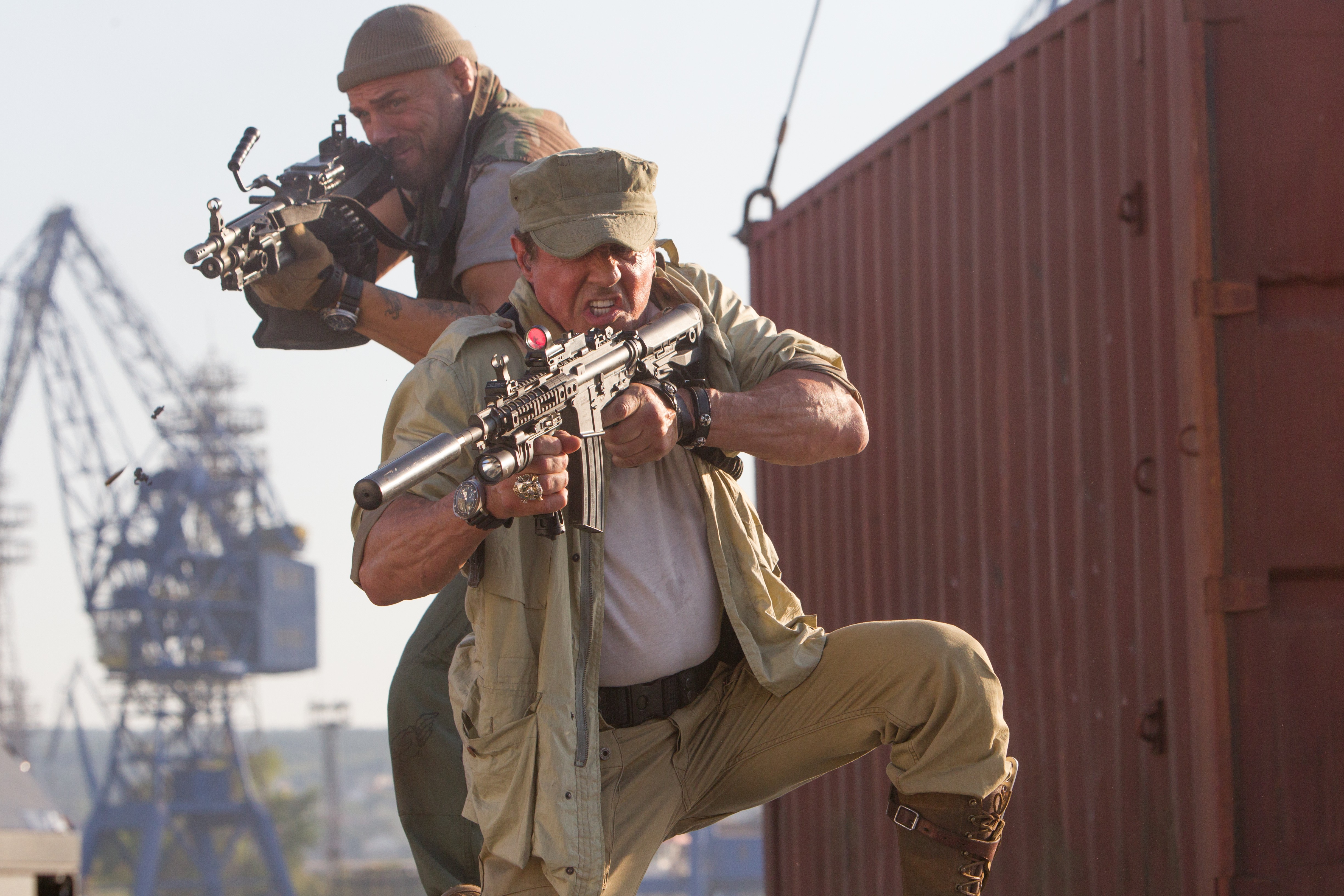 Barney Ross Randy Couture Sylvester Stallone The Expendables 3 Toll Road 4896x3264