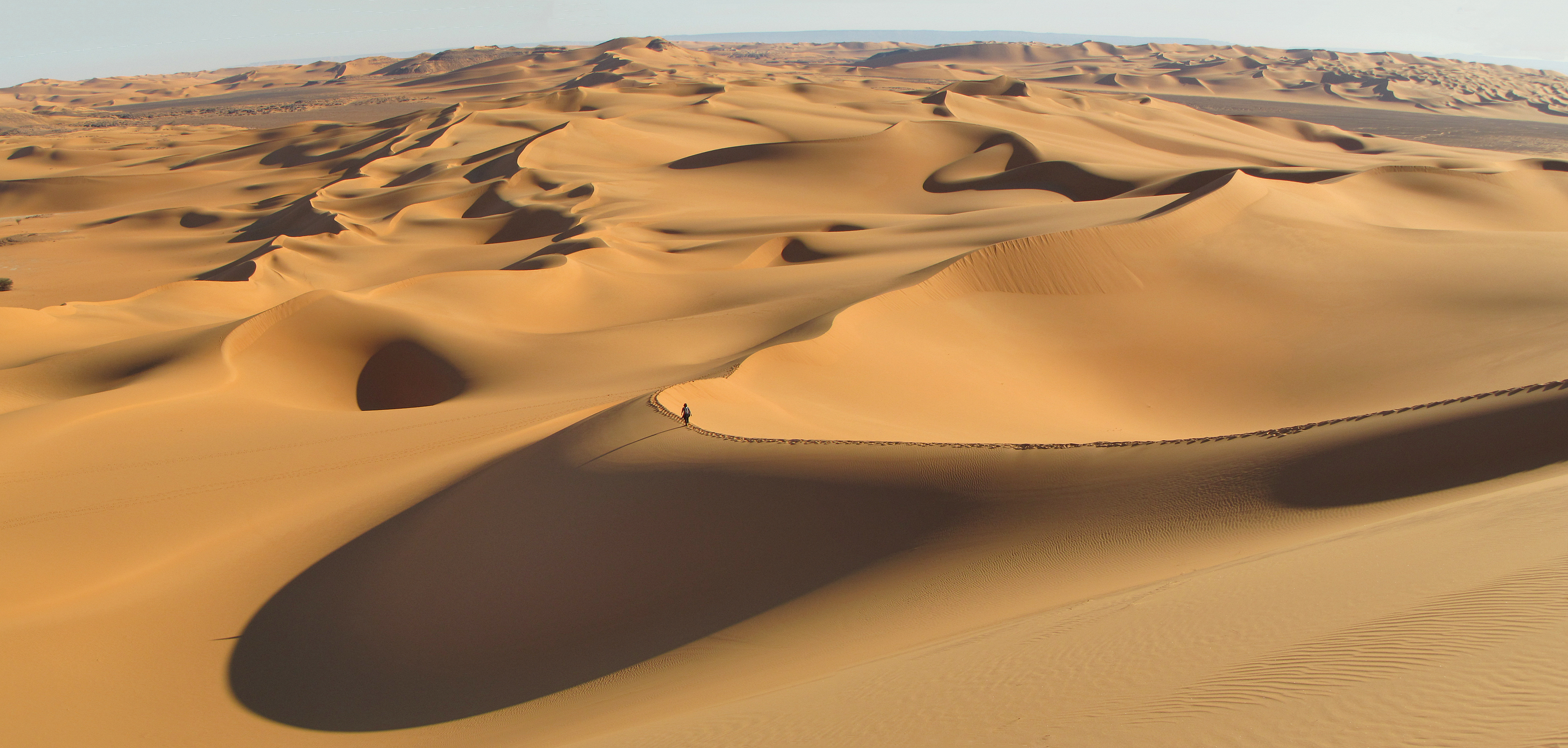 Africa Algeria Desert Dune Sahara Sand Tassili N 039 Ajjer 2981x1422