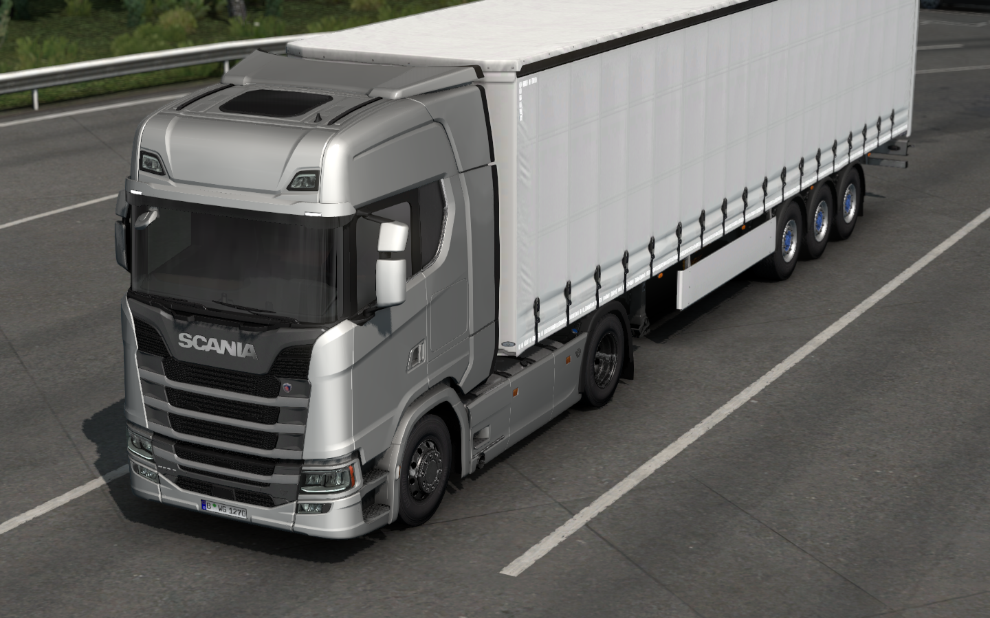 Video Games Euro Truck Simulator 2 Scania Truck 1440x900