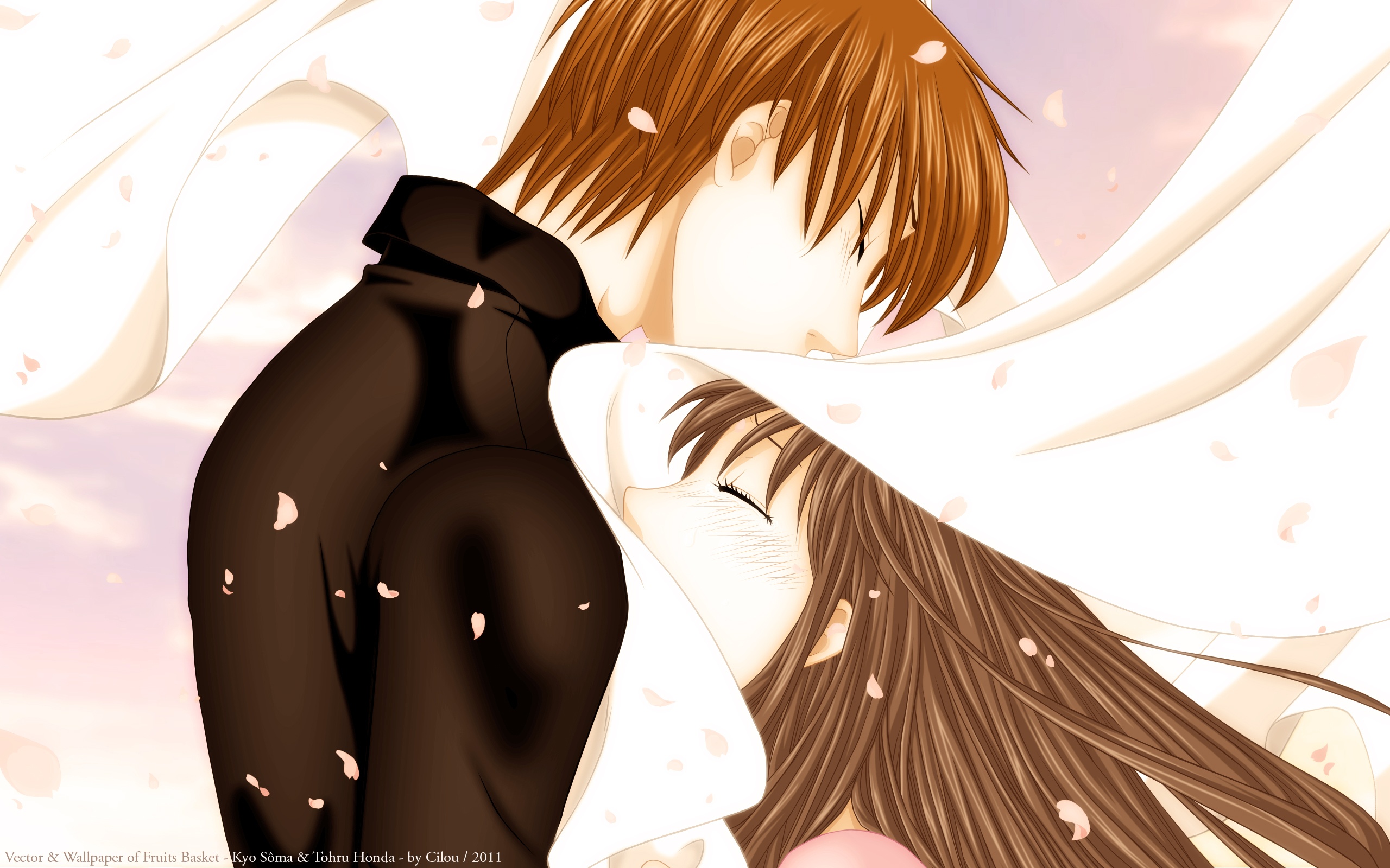 Hug Kyo Sohma Love Manga Tohru Honda 2560x1600