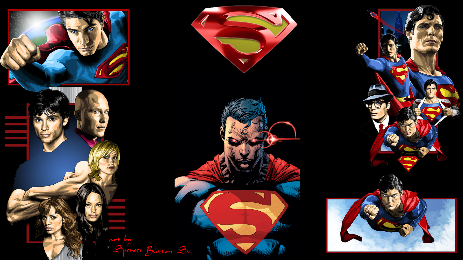 Comic Comics Superhero Superman 1920x1080