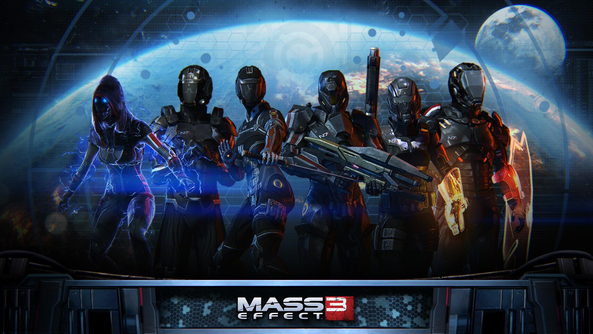 Video Game Mass Effect 3 1920x1080