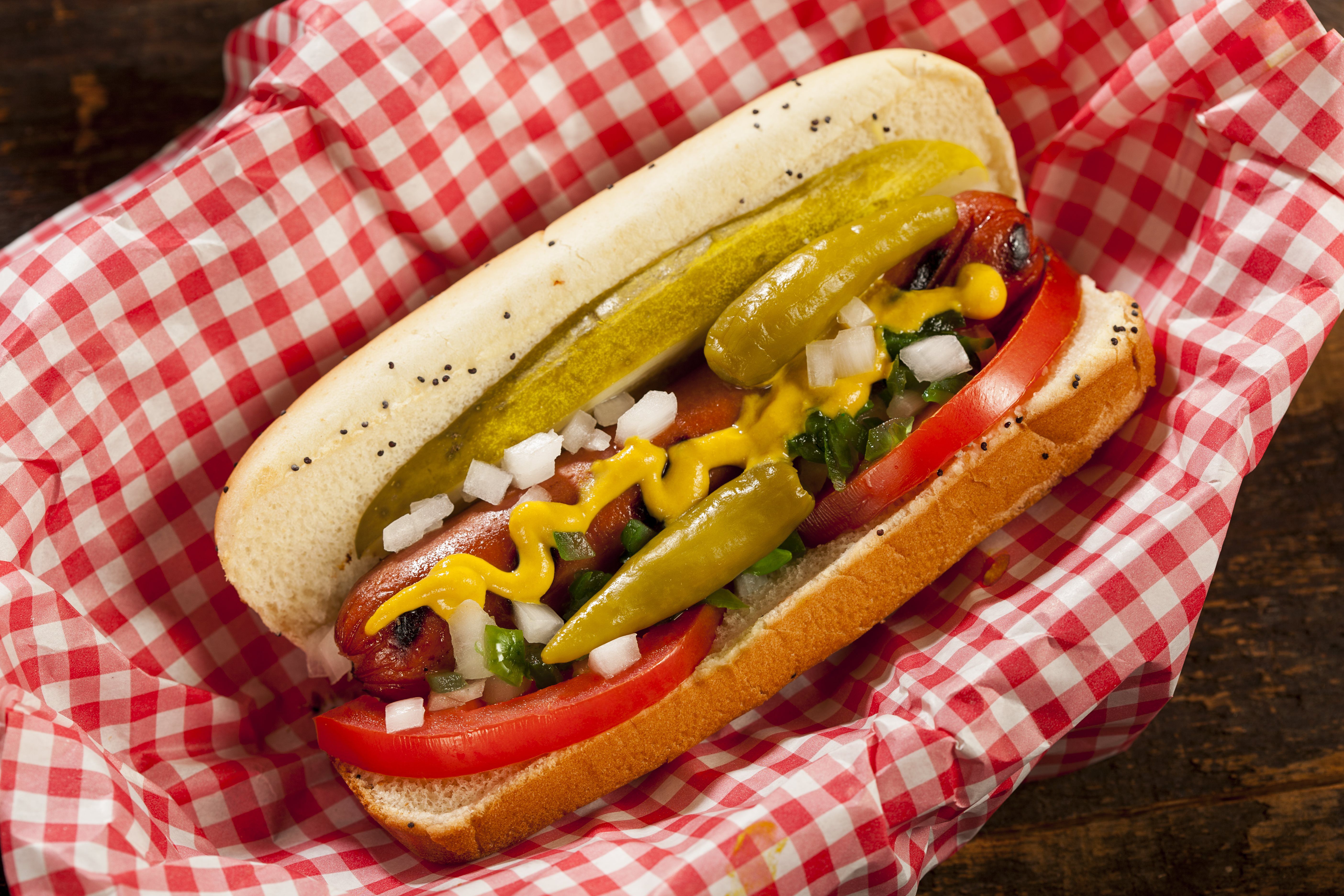 Food Hot Dog 5616x3744