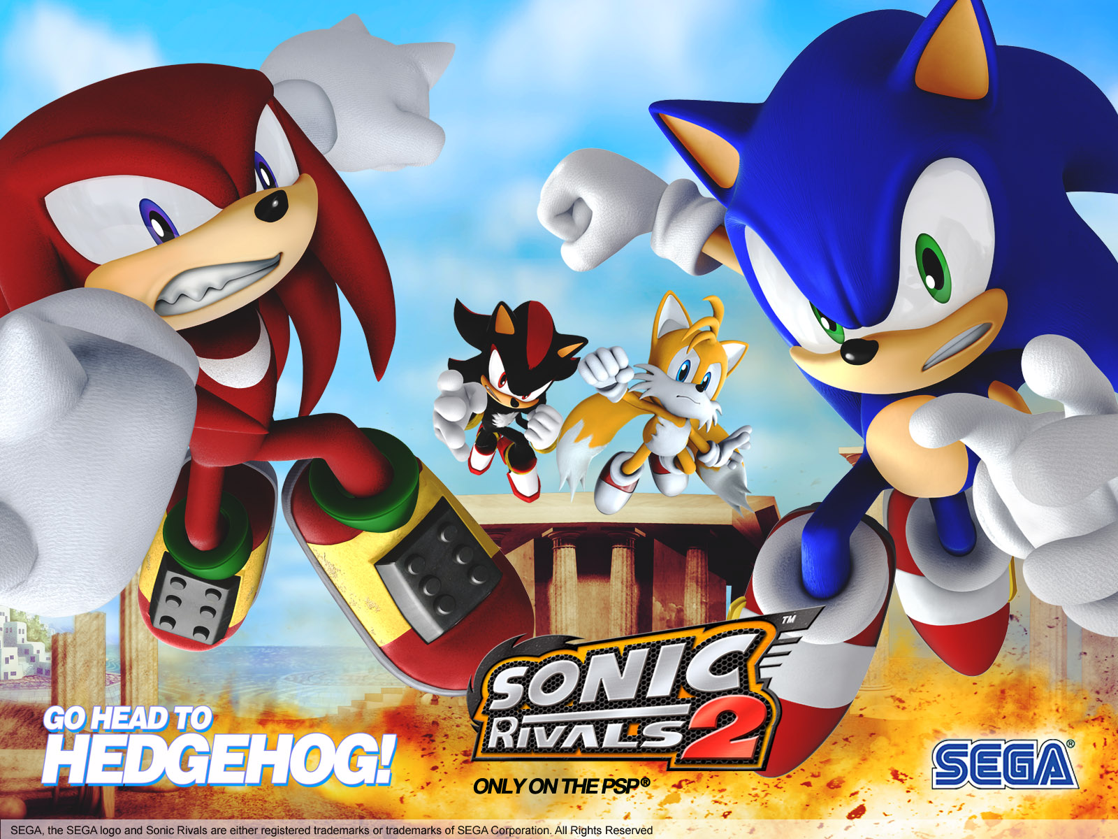 Sonic Rivals 2 1600x1200