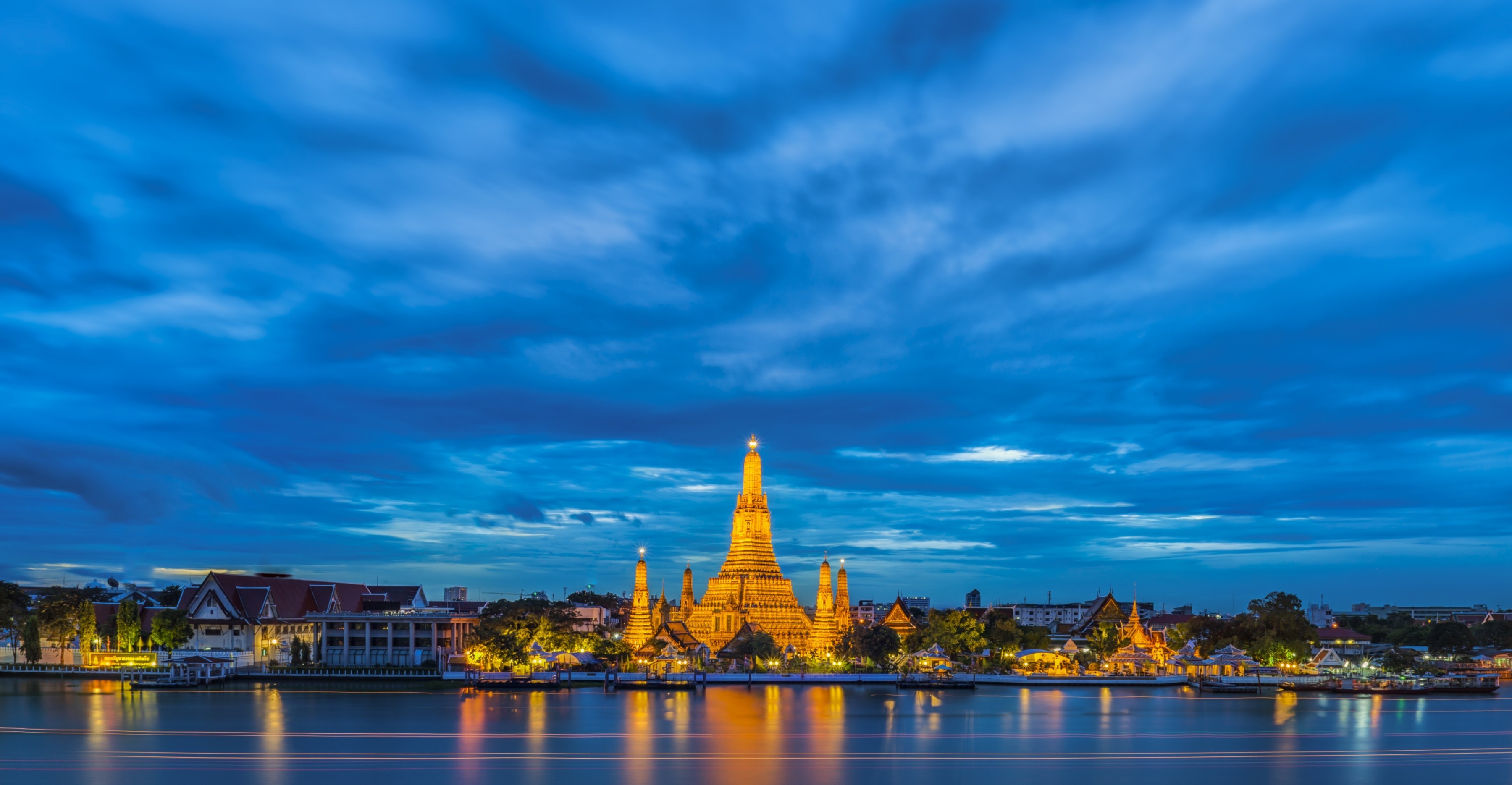 Bangkok Thailand Wat Arun 3600x1870