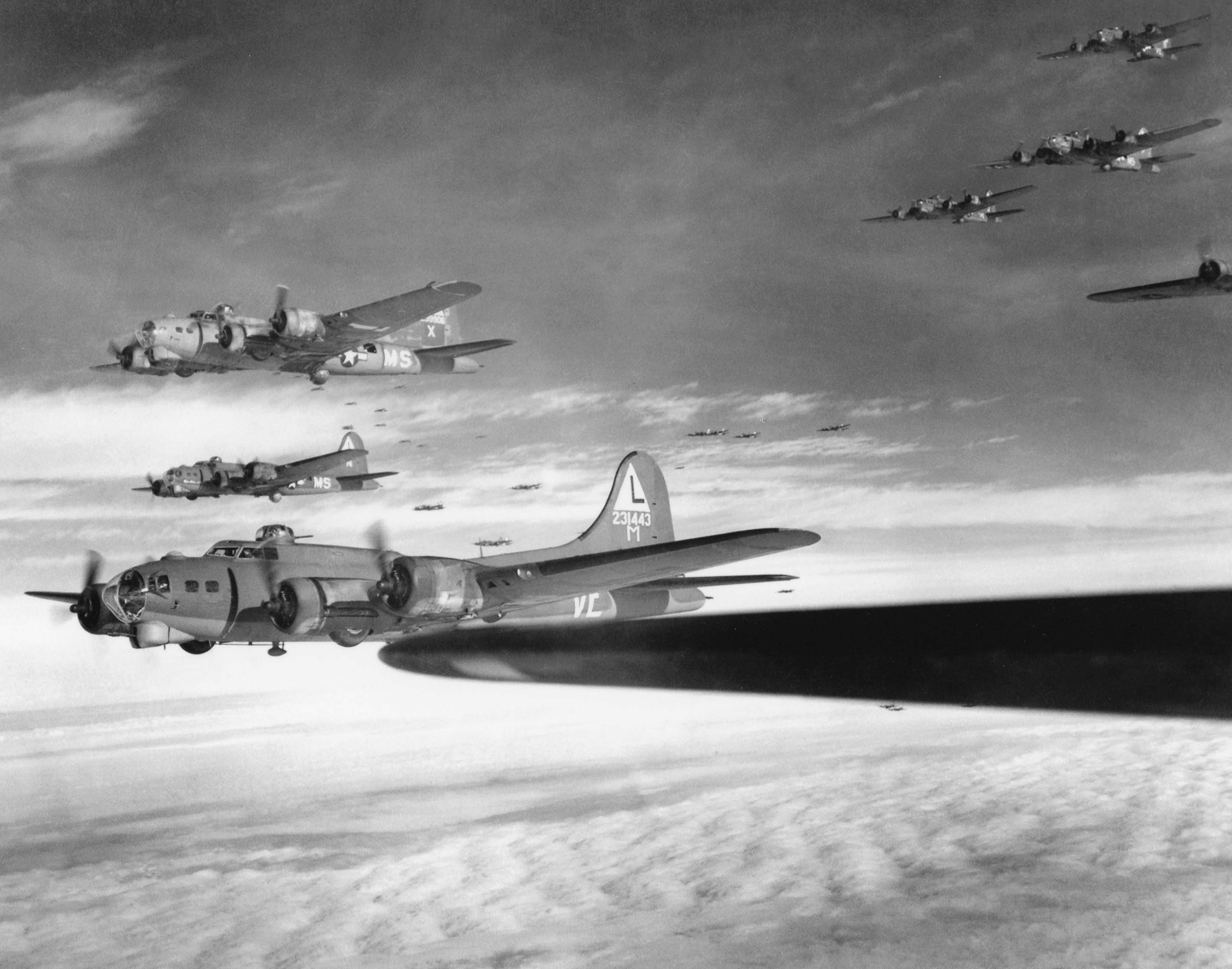 Military Boeing B 17 Flying Fortress 2838x2232
