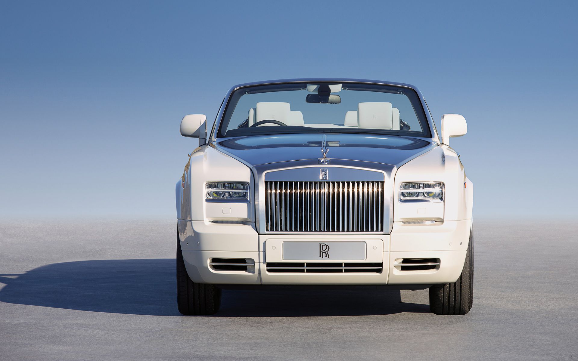 Car Rolls Royce Vehicle White 1920x1200