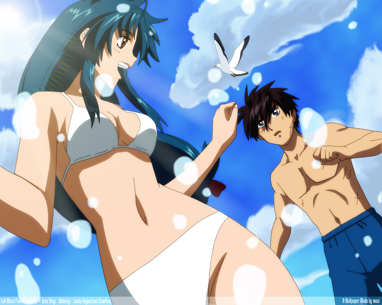 Anime Full Metal Panic 1280x1024