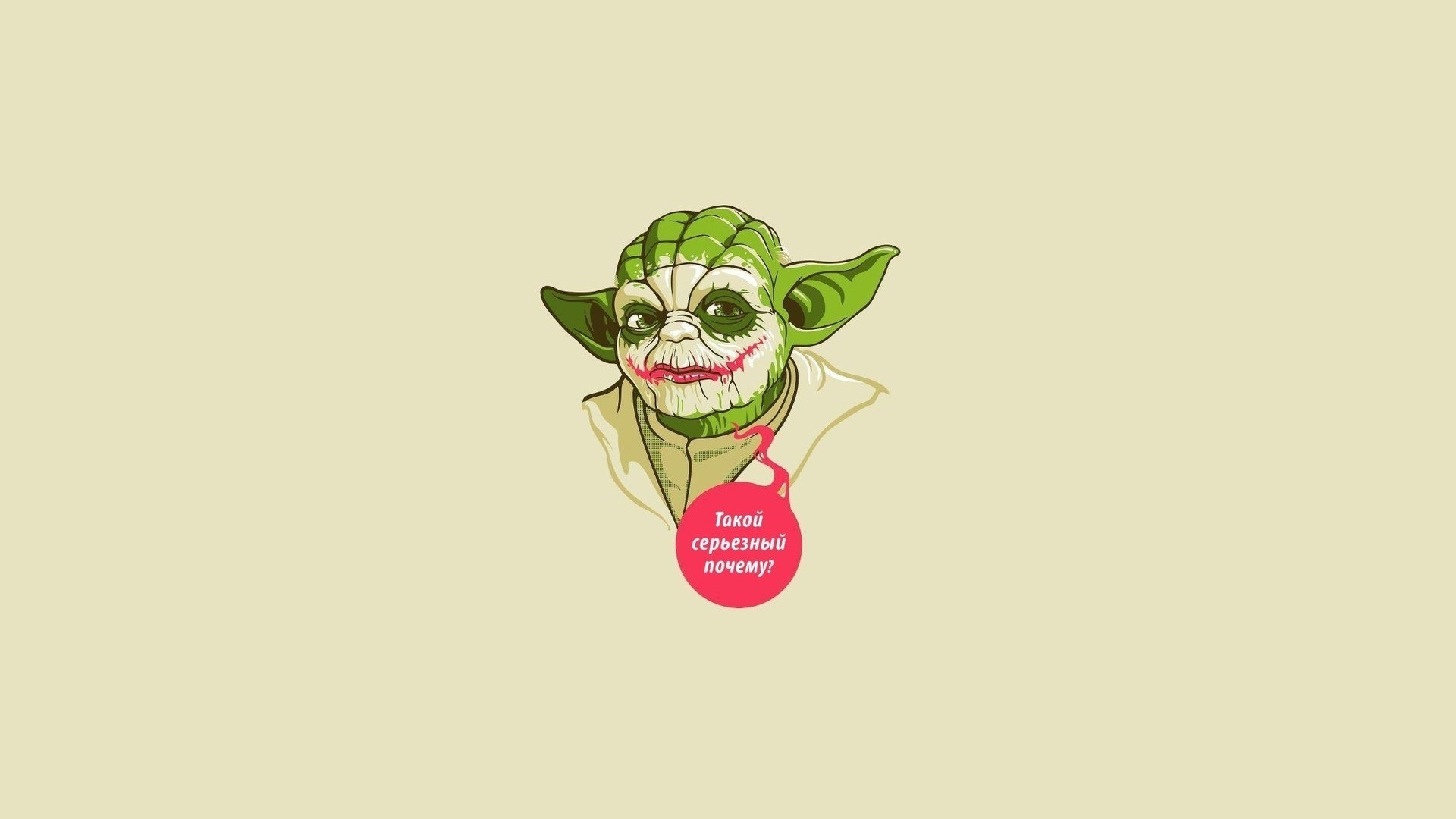 Batman Joker Star Wars Yoda 1920x1080