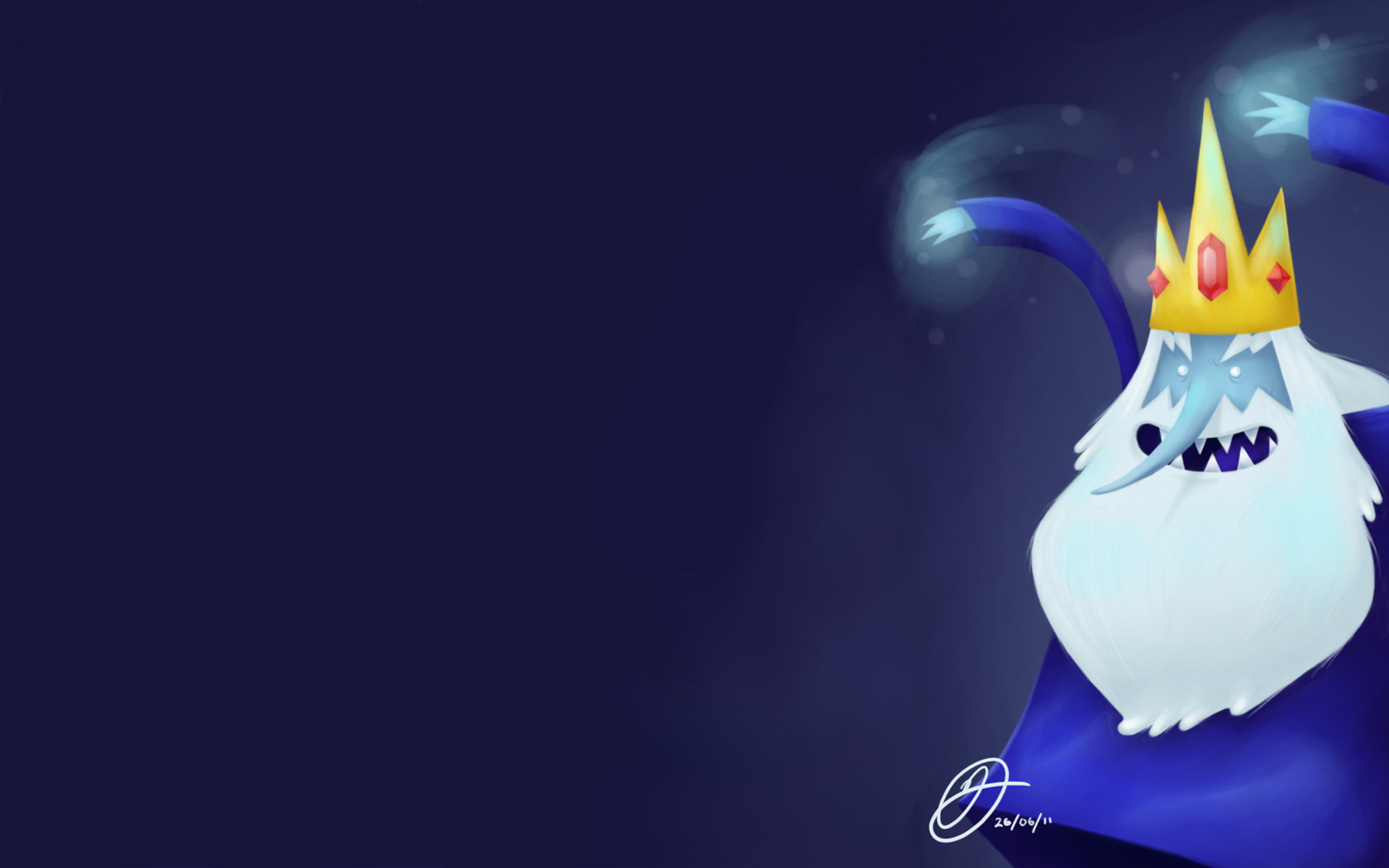 Ice King Adventure Time 1680x1050
