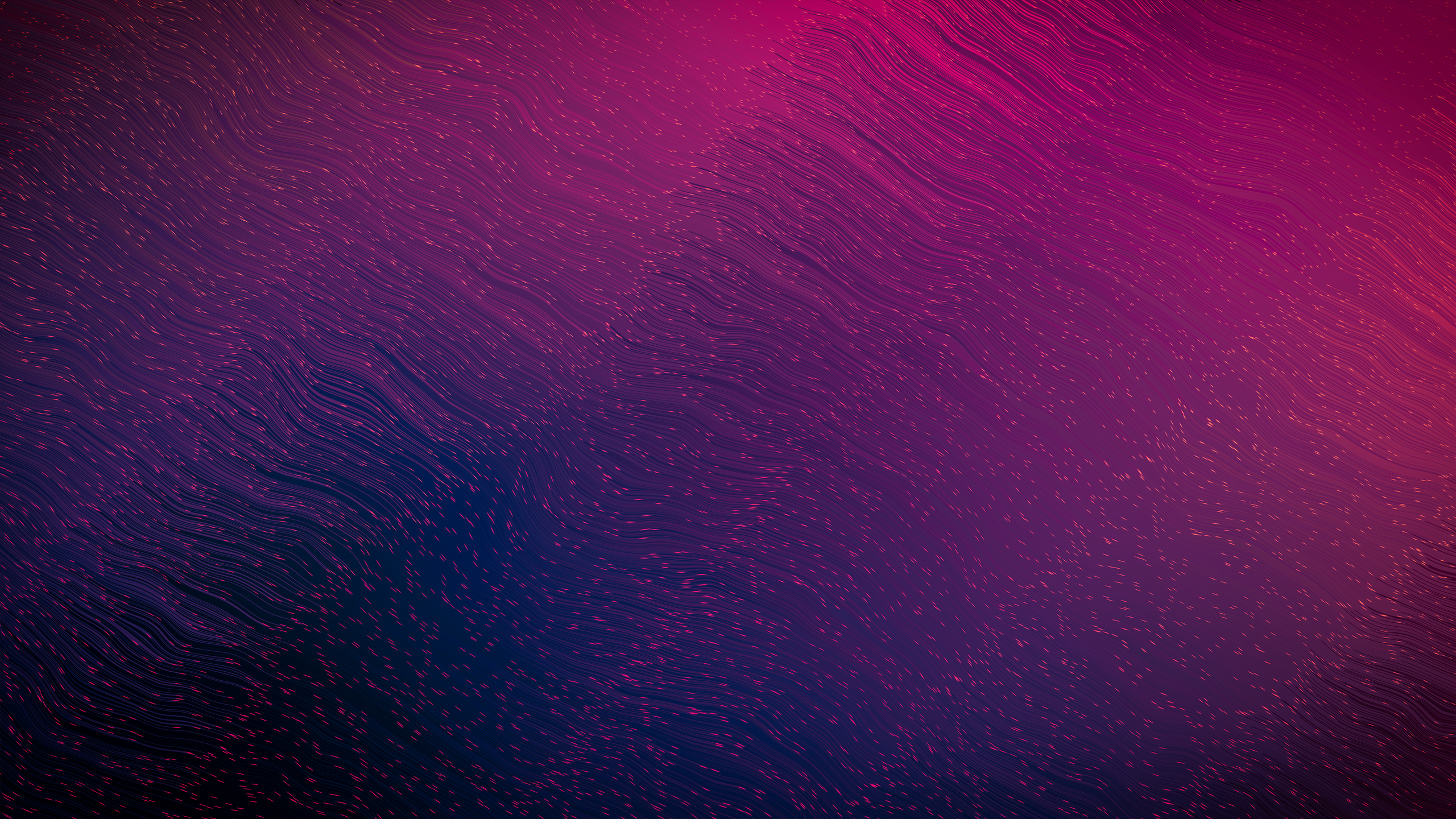 Abstract Wavy Lines 2560x1440