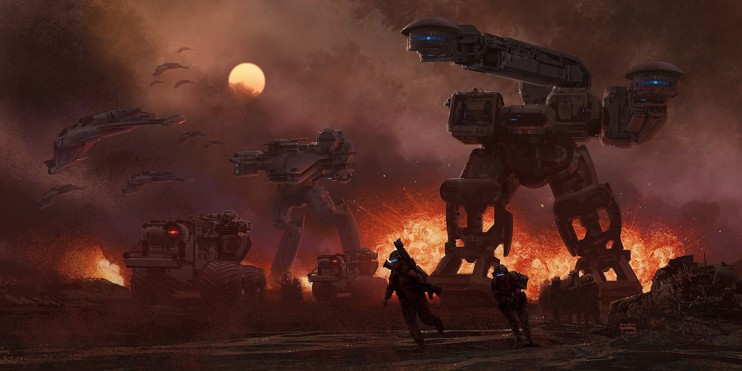 Military Sci Fi 2400x1200