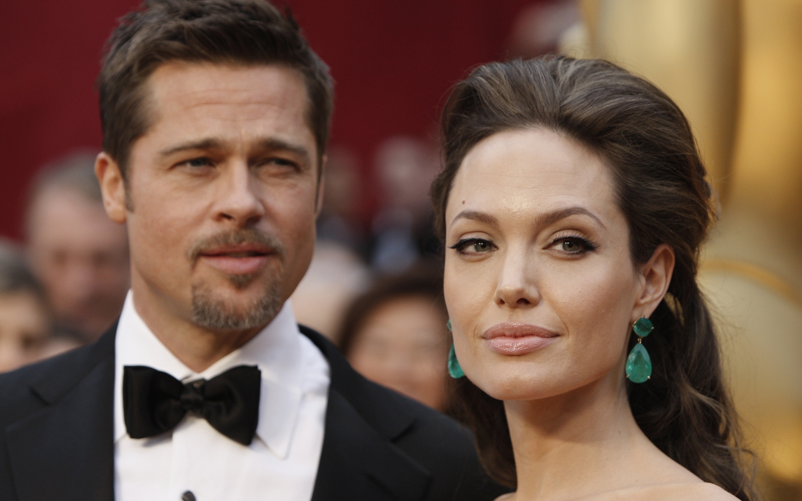 Actor Angelina Jolie Brad Pitt 2560x1600