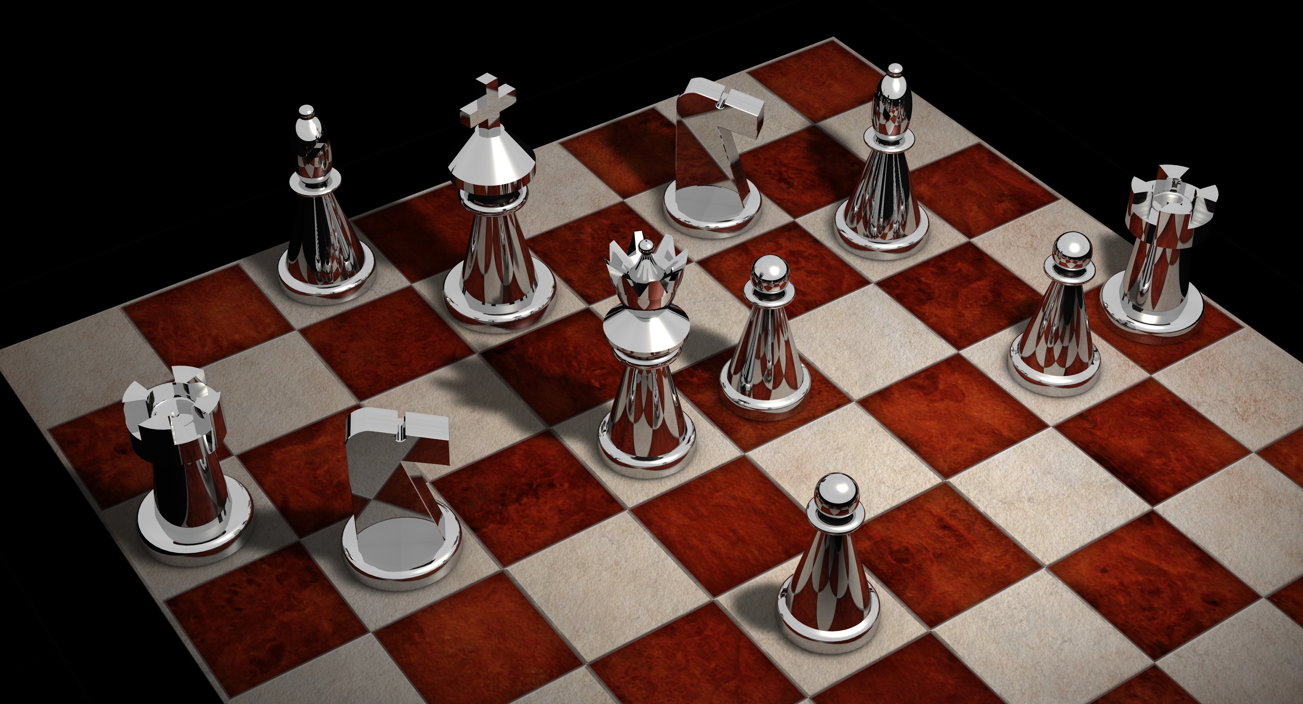 Chess Chess Board 4200x2268