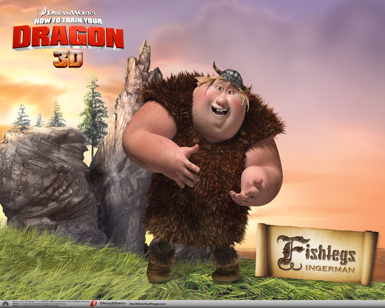 Fishlegs How To Train Your Dragon 1280x1024