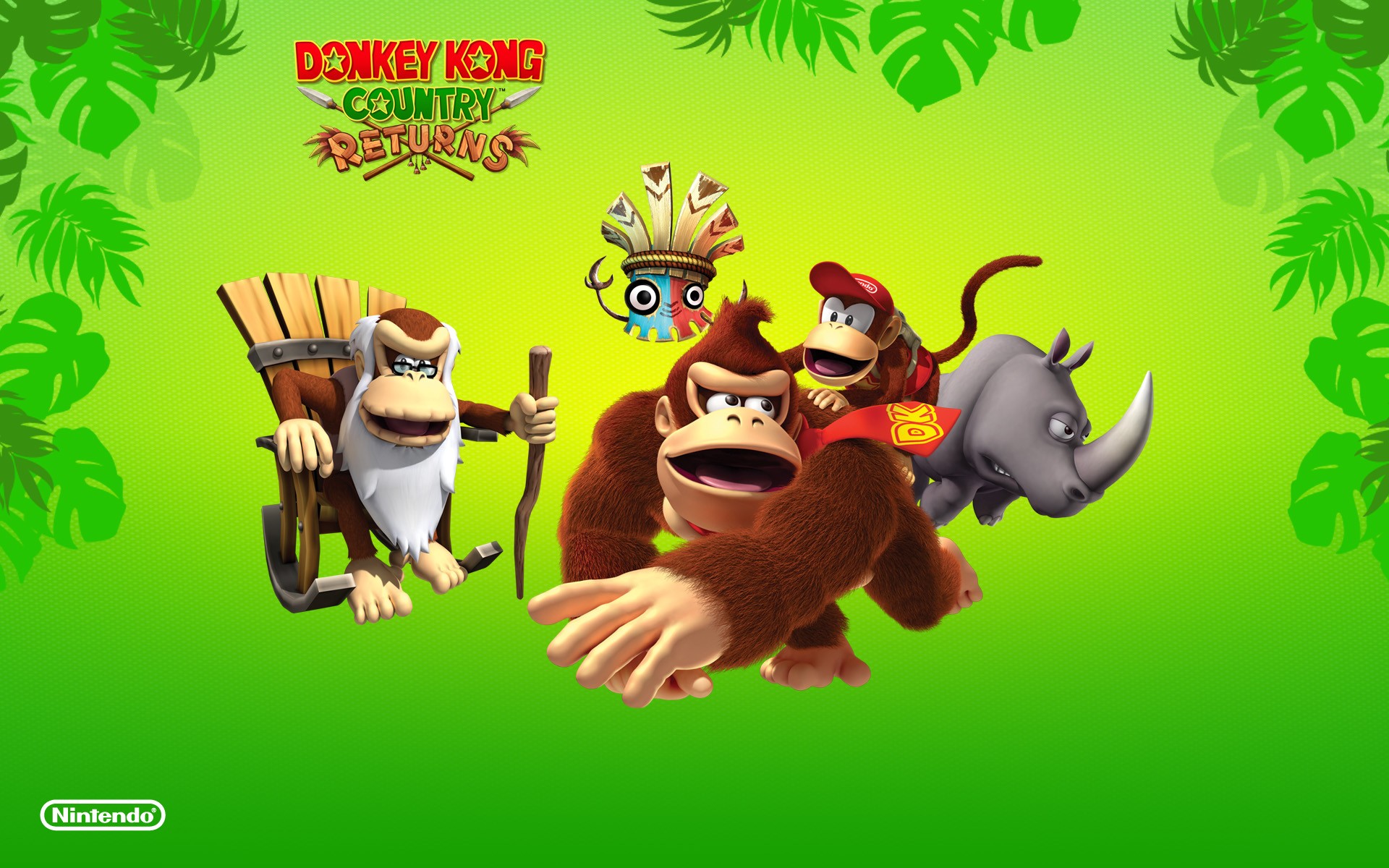 Video Game Donkey Kong Country Returns 1920x1200