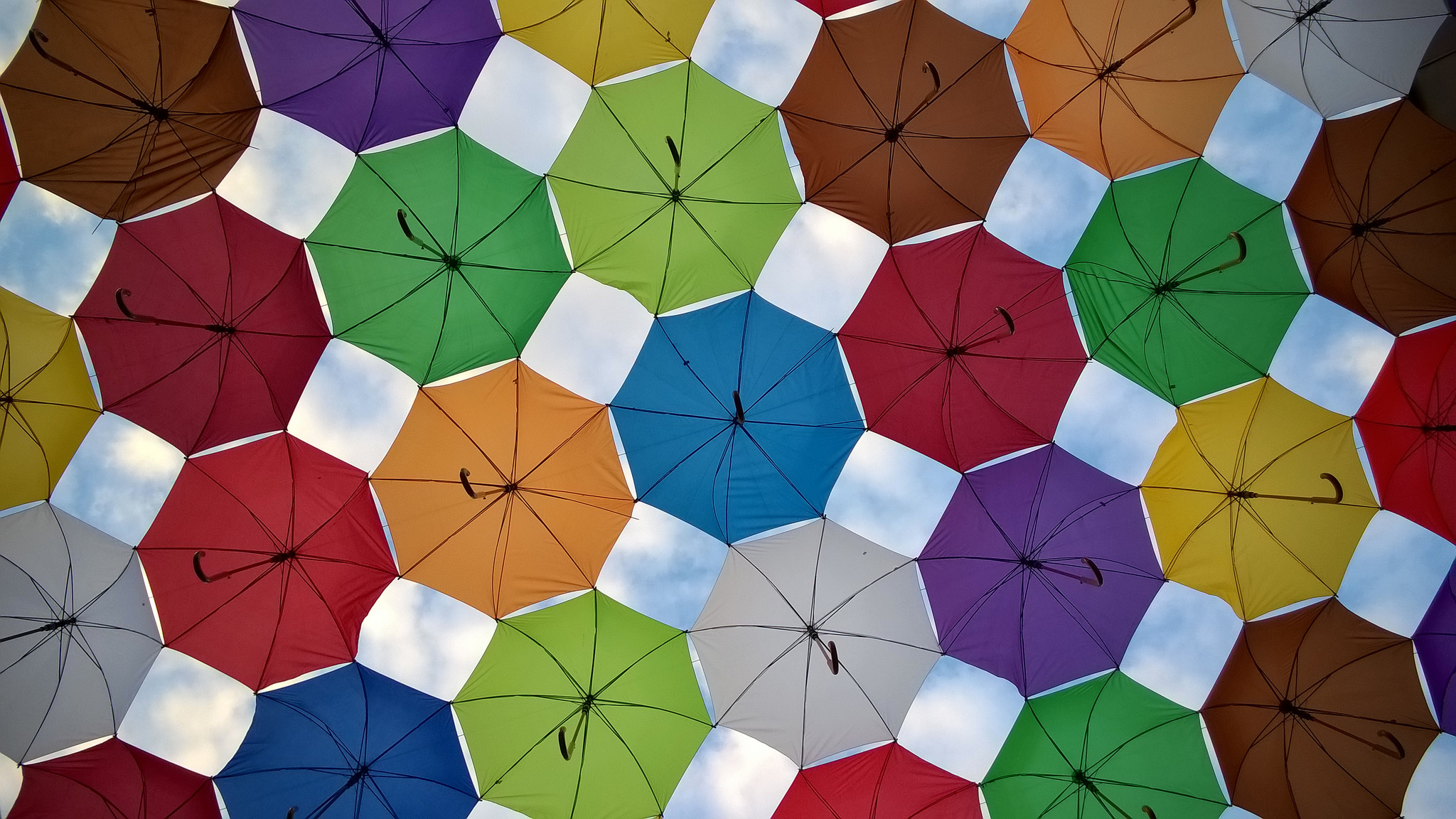 Colors Umbrella 2048x1152
