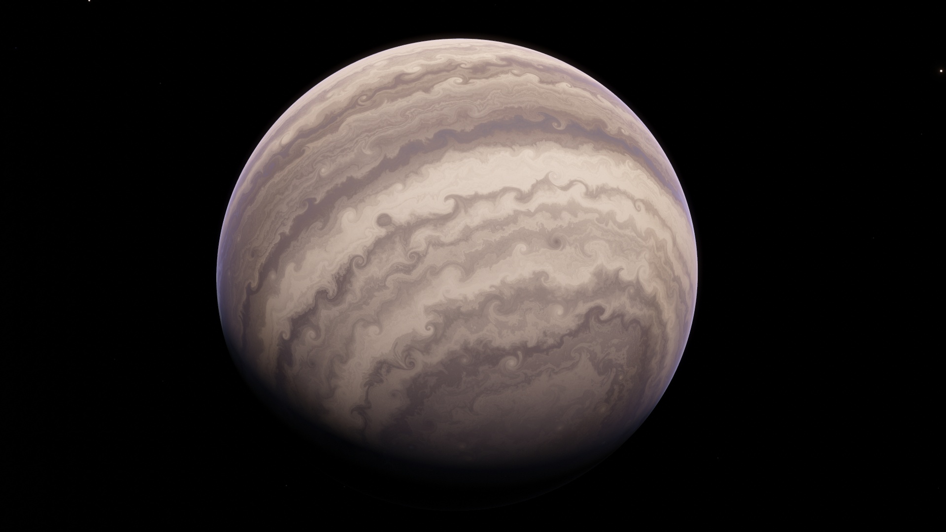 Gas Giant Planet Space Space Engine 1920x1080