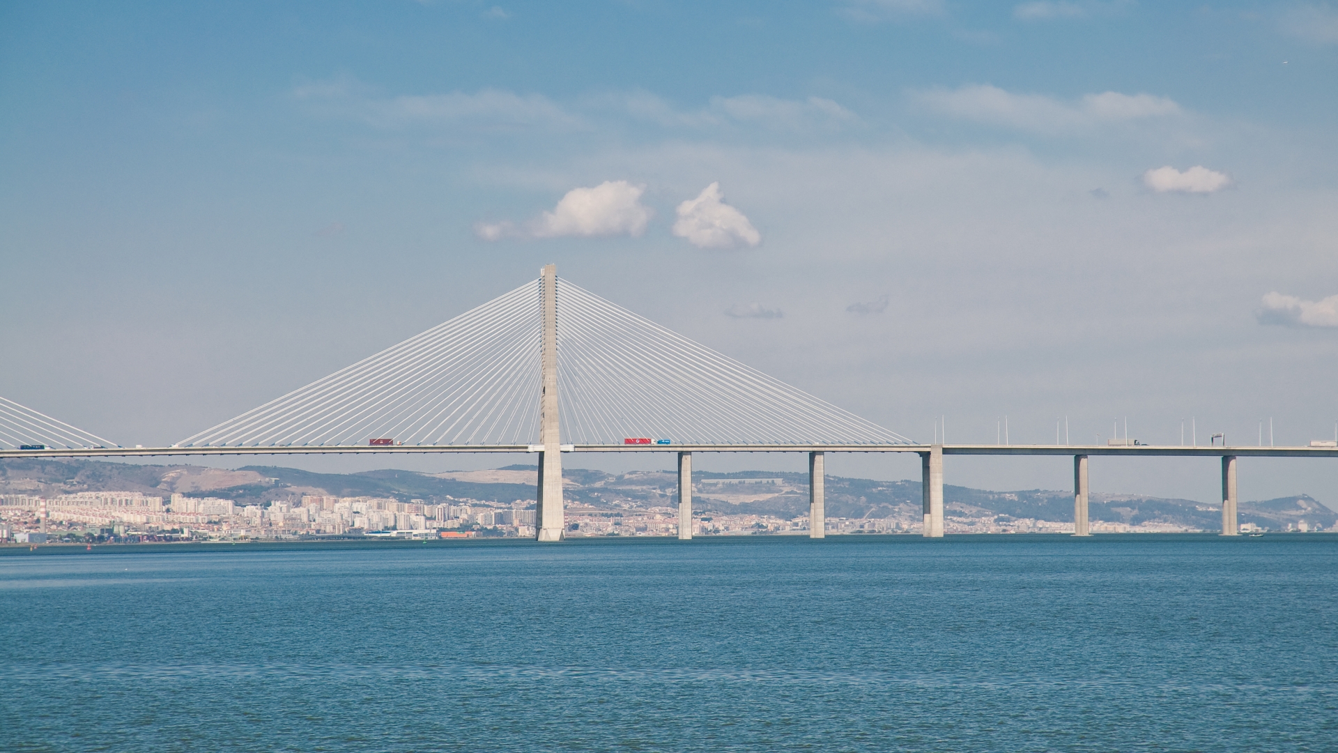 Man Made Vasco Da Gama Bridge 1920x1080