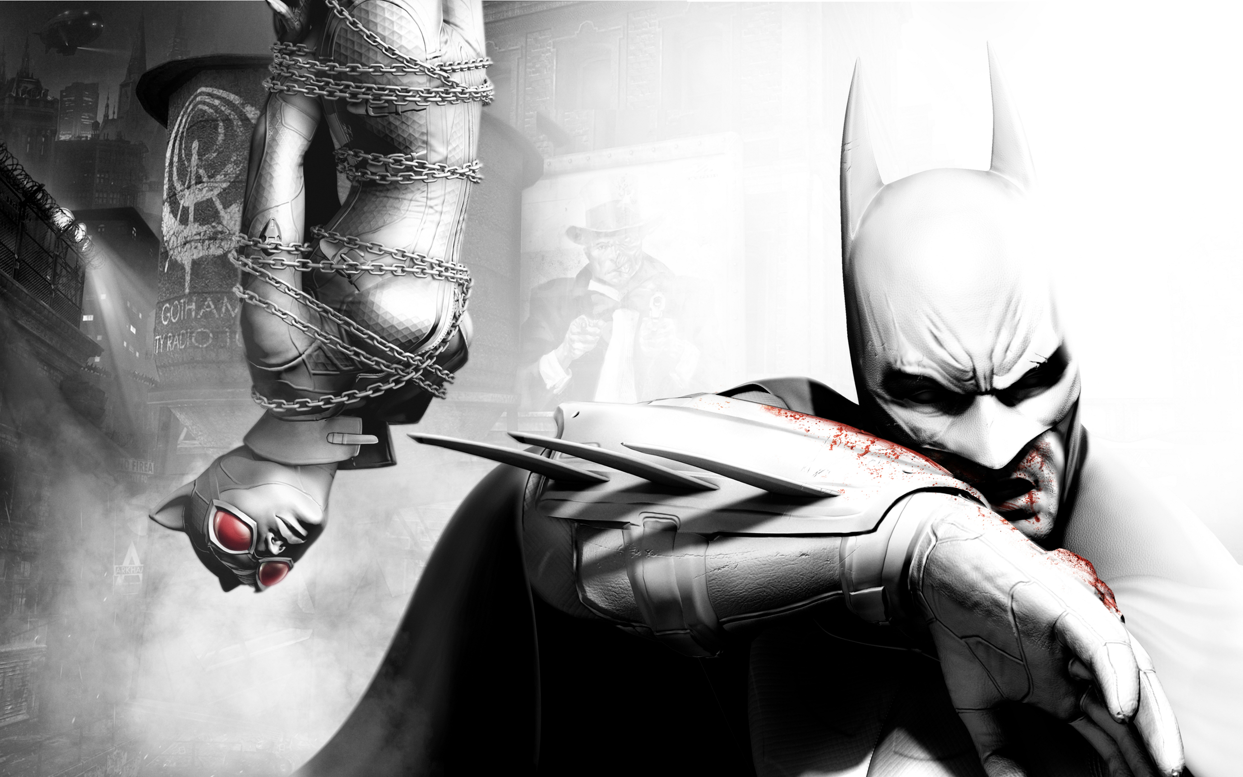 Batman Catwoman 2560x1600
