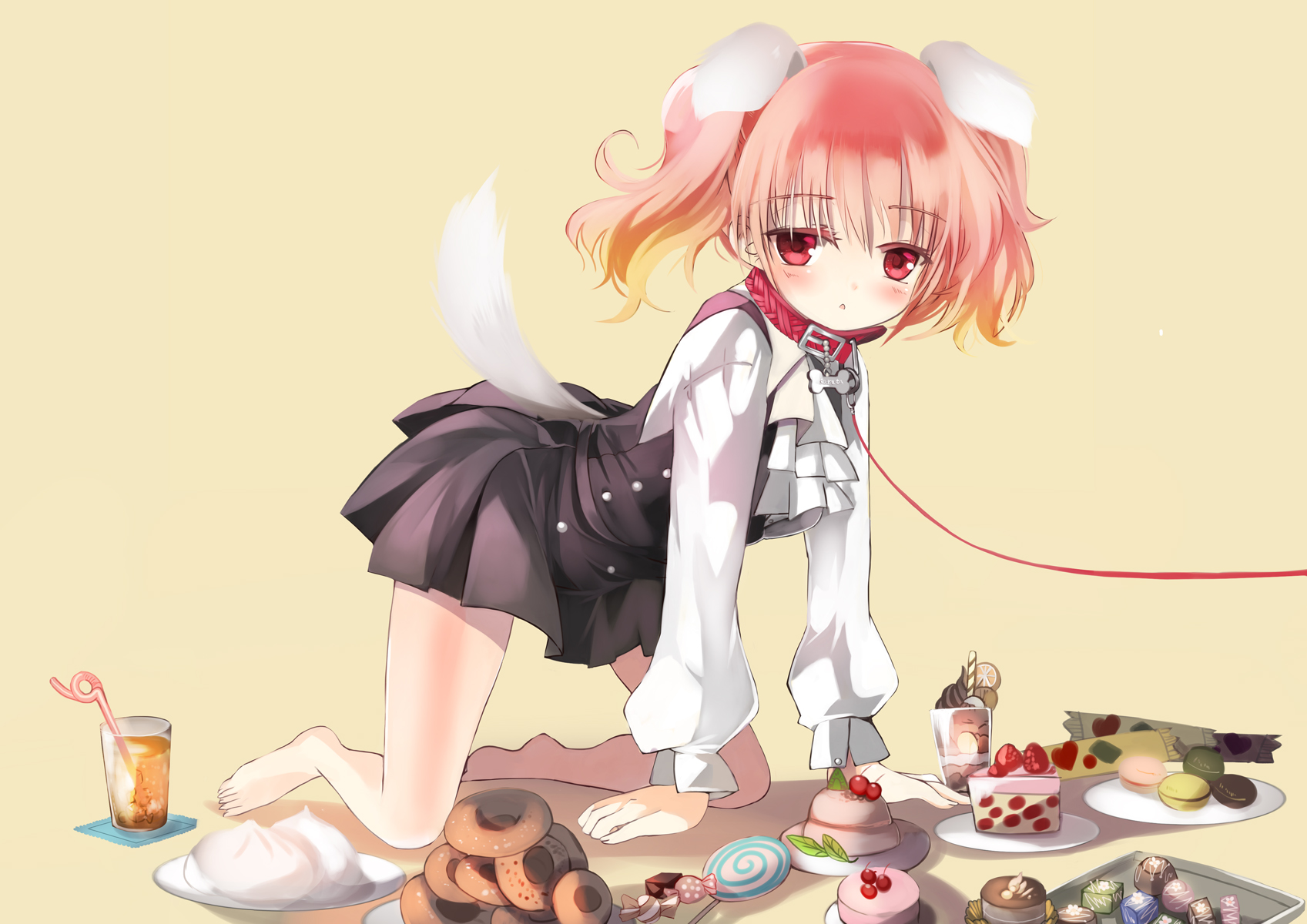 Anime Inu Boku SS 1697x1200